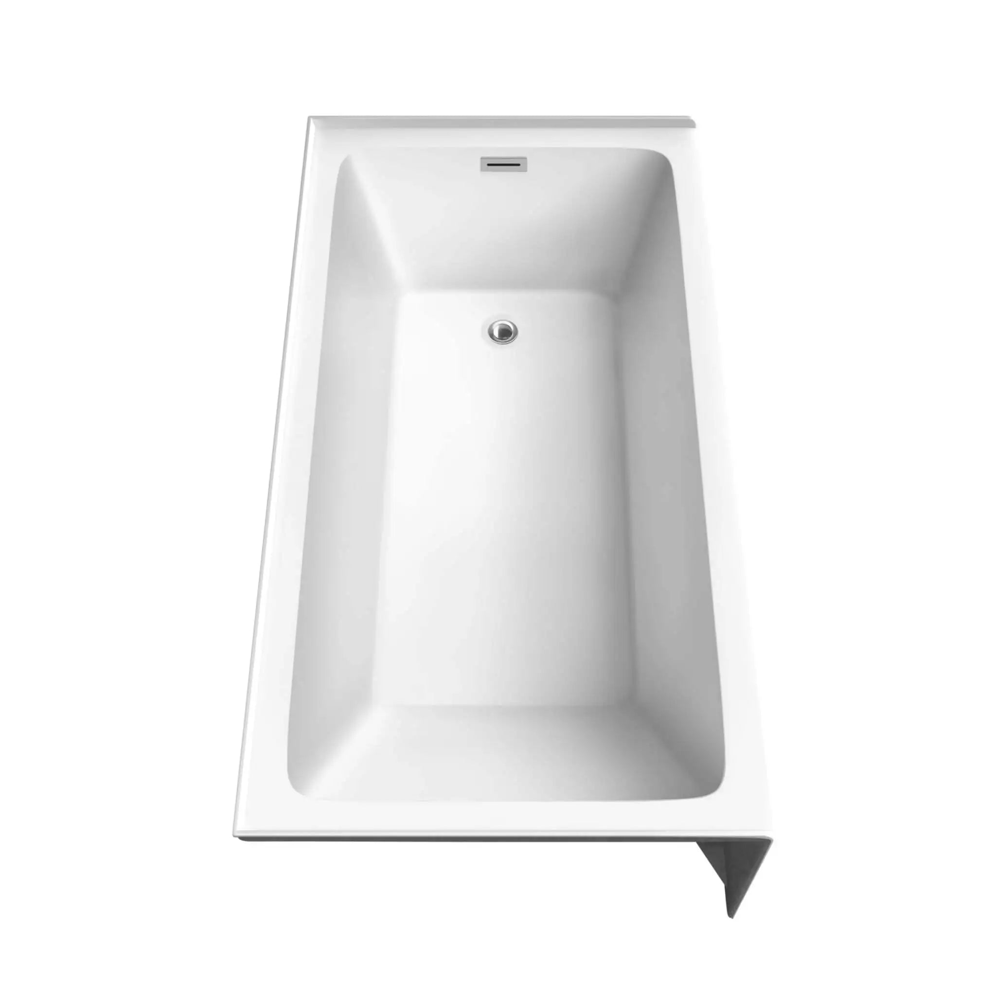 18" White Alcove Bathtub - Grayley by Wyndham (WCBTW16032R18) image 3