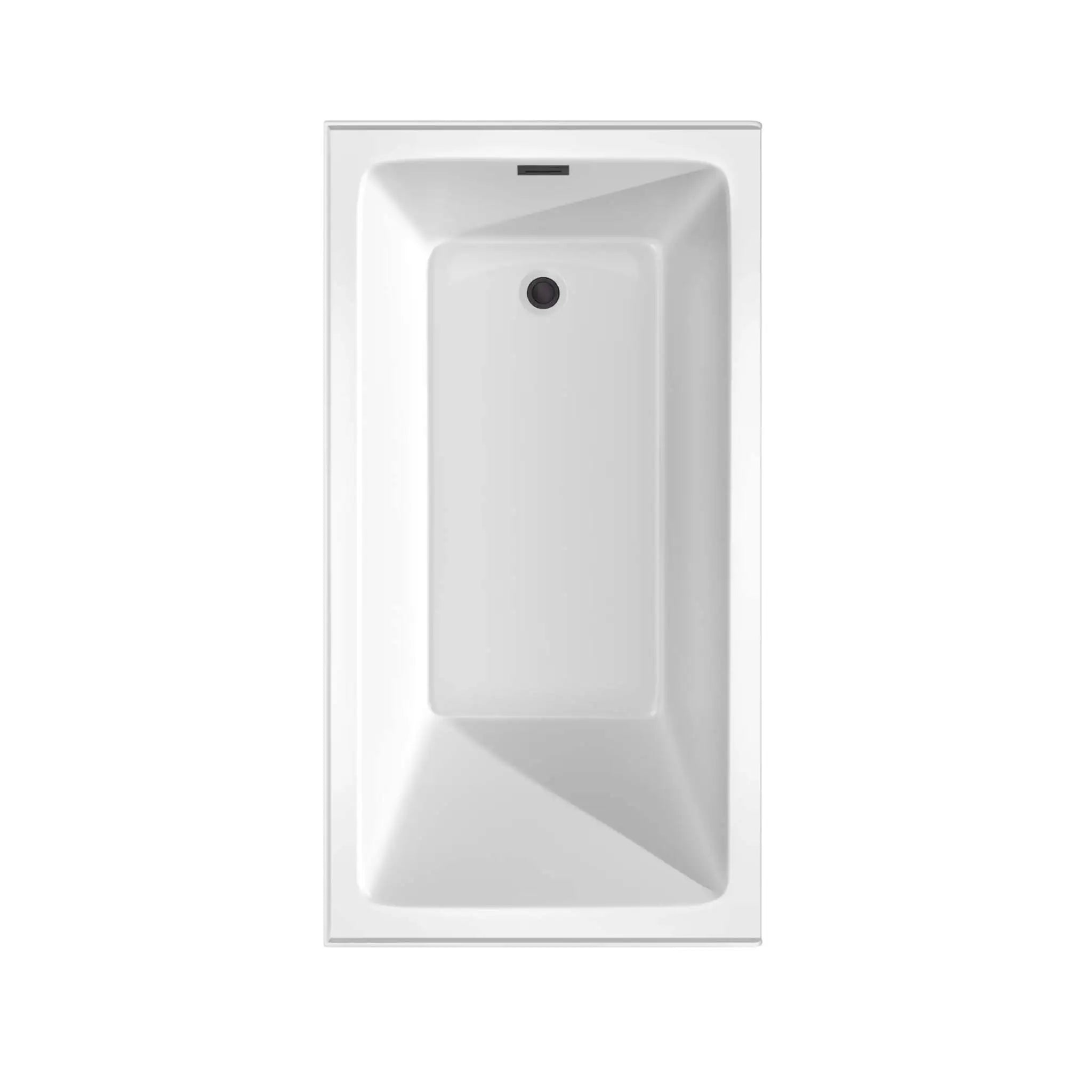 18" White Alcove Bathtub - Grayley by Wyndham (WCBTW16032R18MBTRIM) image 4