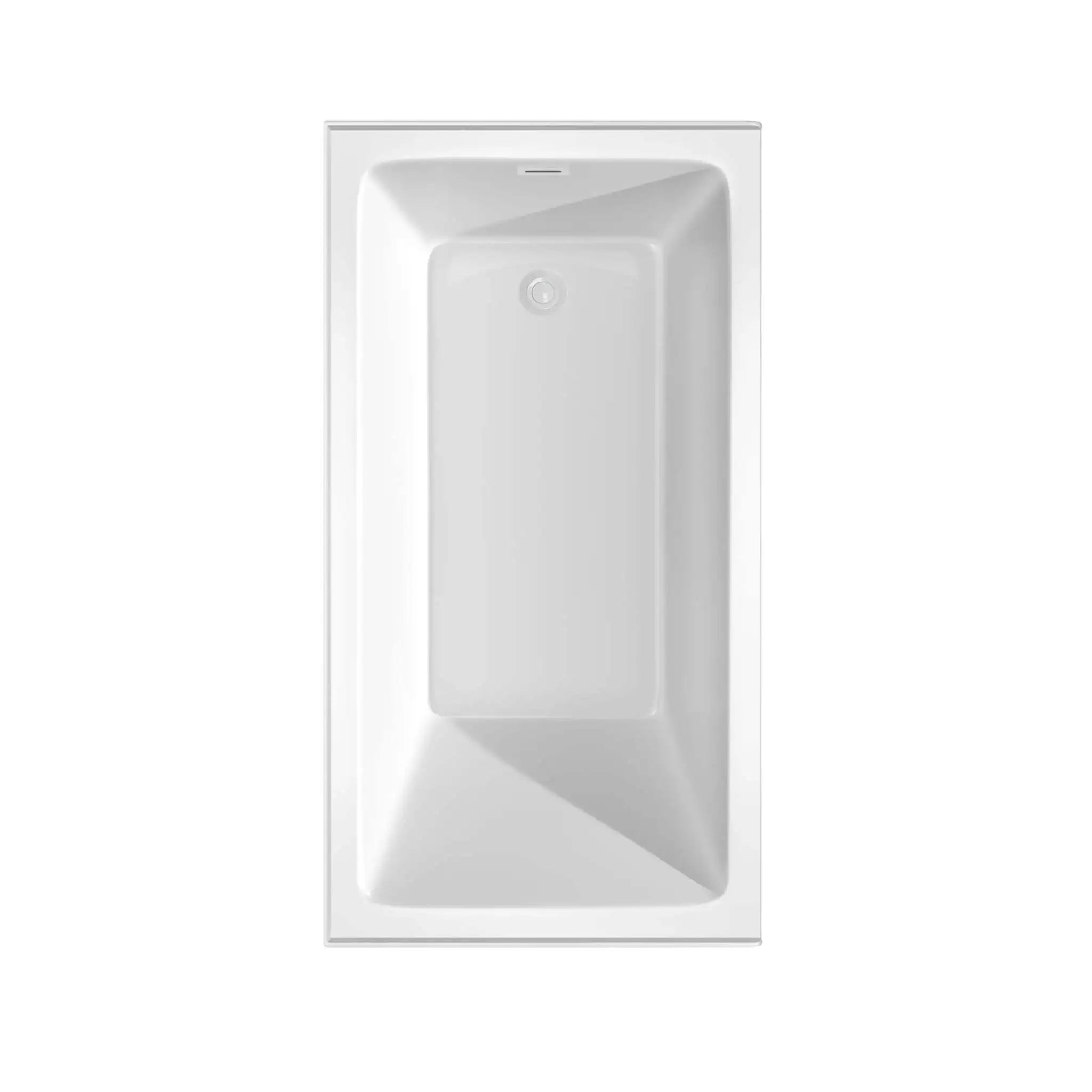 18" White Alcove Bathtub - Grayley by Wyndham (WCBTW16032R18SWTRIM) image 4