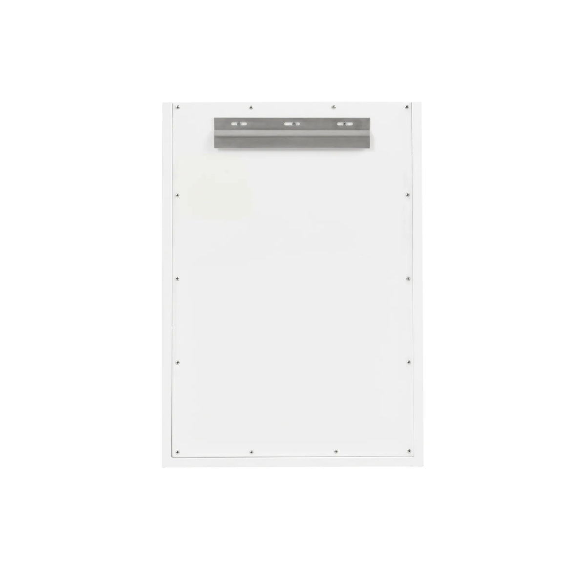 20" Chianti Single Cabinet in Glossy White in Matte Black-Cabinet Only image 6
