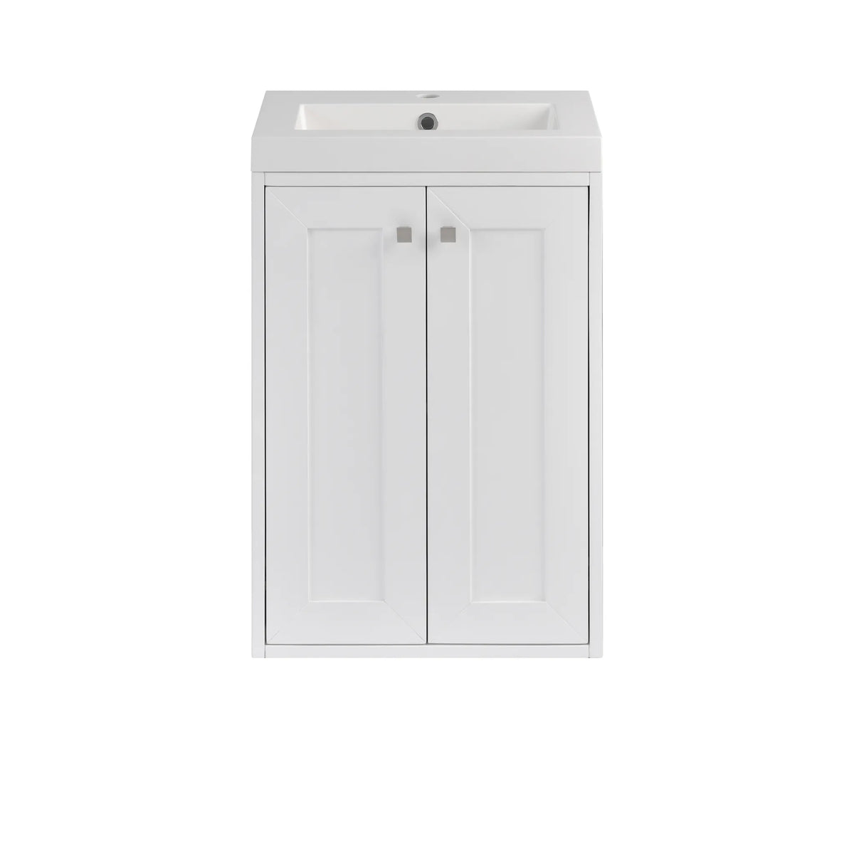 20" Chianti Single Cabinet in Glossy White-White Glossy image 1