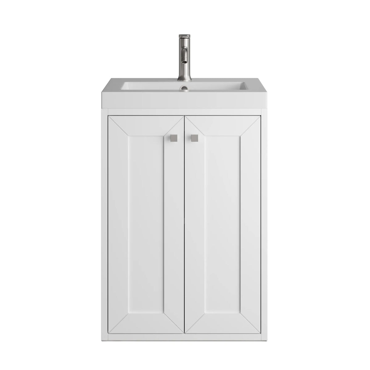 20" Chianti Single Cabinet in Glossy White-White Glossy image
