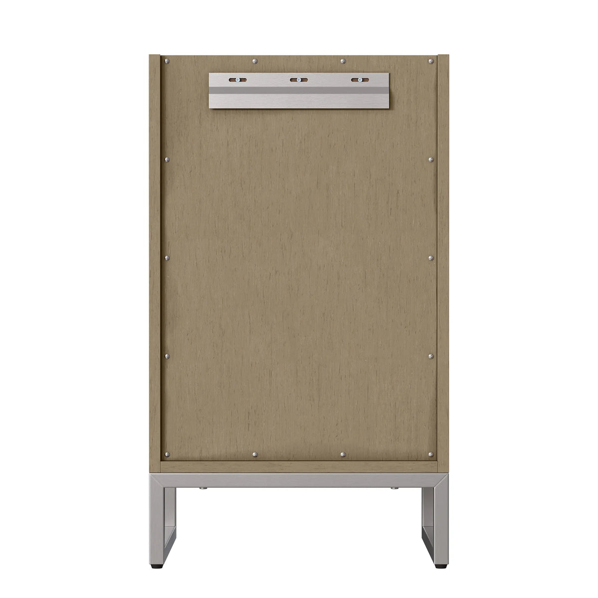 20" Chianti Single Cabinet in Walnut Whisper-White Glossy image 11