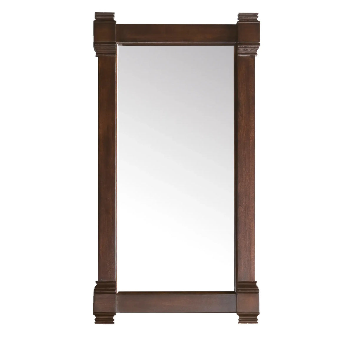 22 Inch Brittany Mirror - Burnished Mahogany Image 1