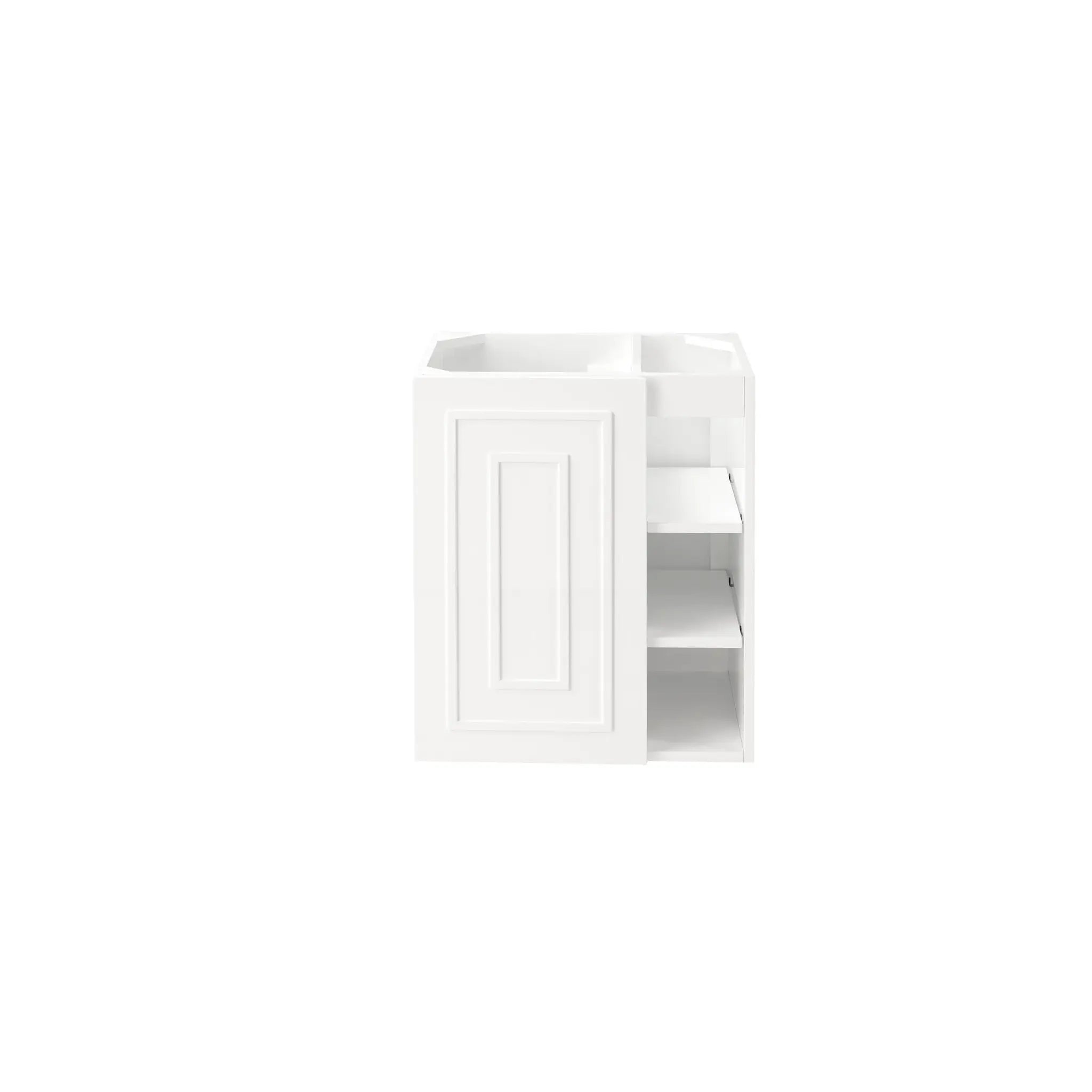 24" Alicante Single Vanity in Glossy White-Cabinet Only image