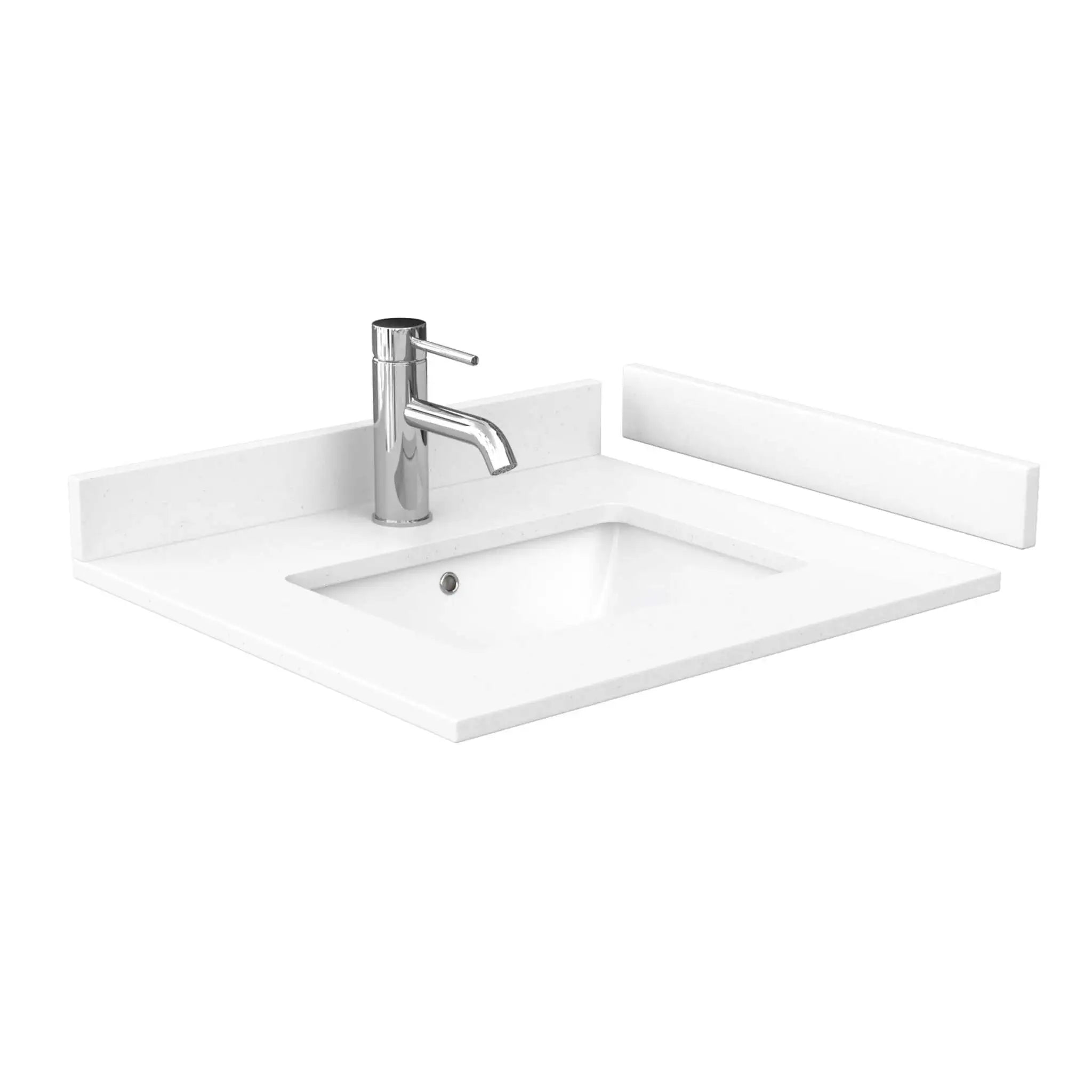 24" Beckett Single Bathroom Vanity in Whitewashed Oak with Matte Black Trim by Wyndham