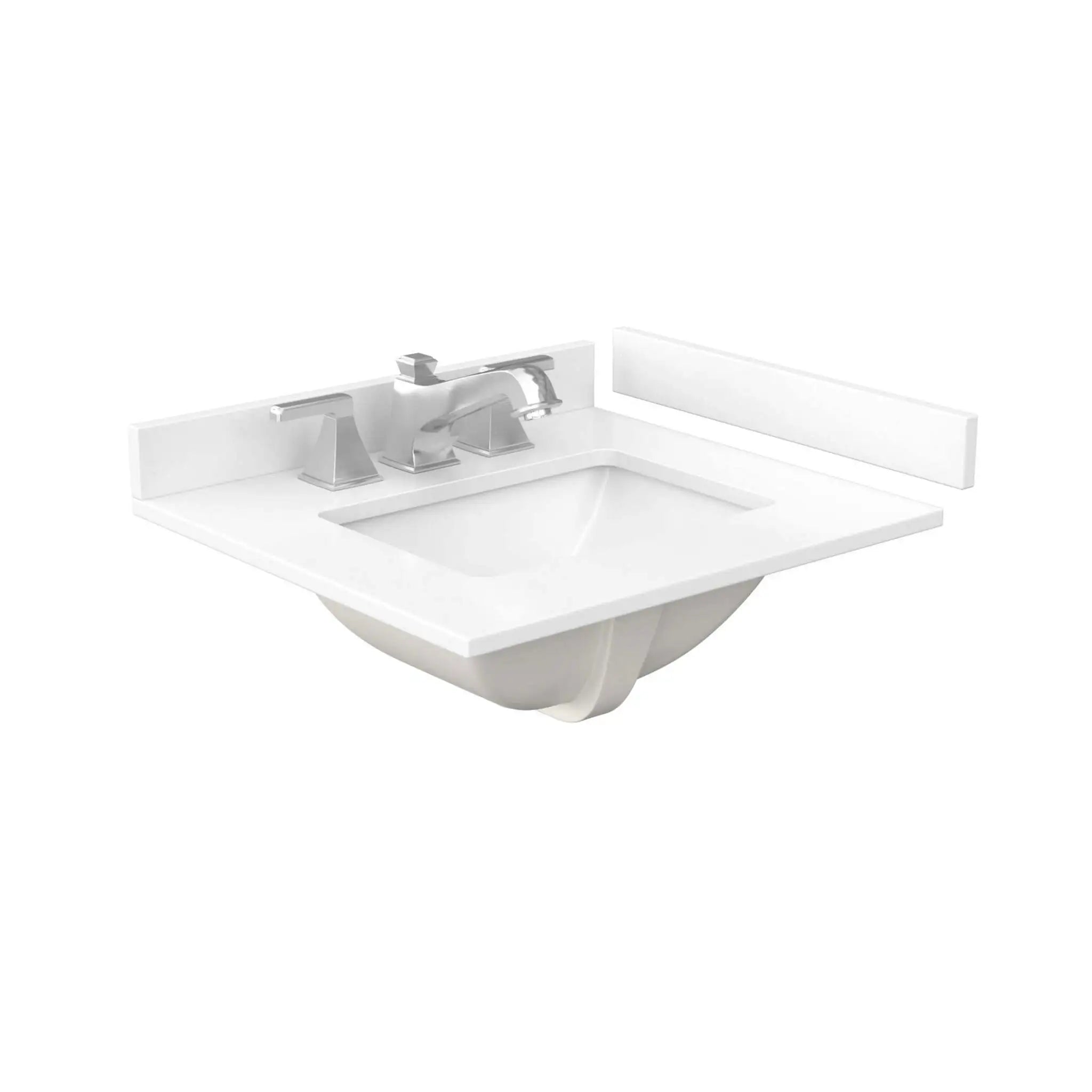 24" Beckett Single Bathroom Vanity in Whitewashed Oak with Matte Black Trim by Wyndham