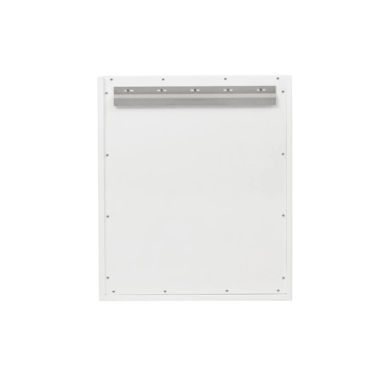 24" Chianti Single Cabinet in Glossy White in Matte Black-White Glossy image 18