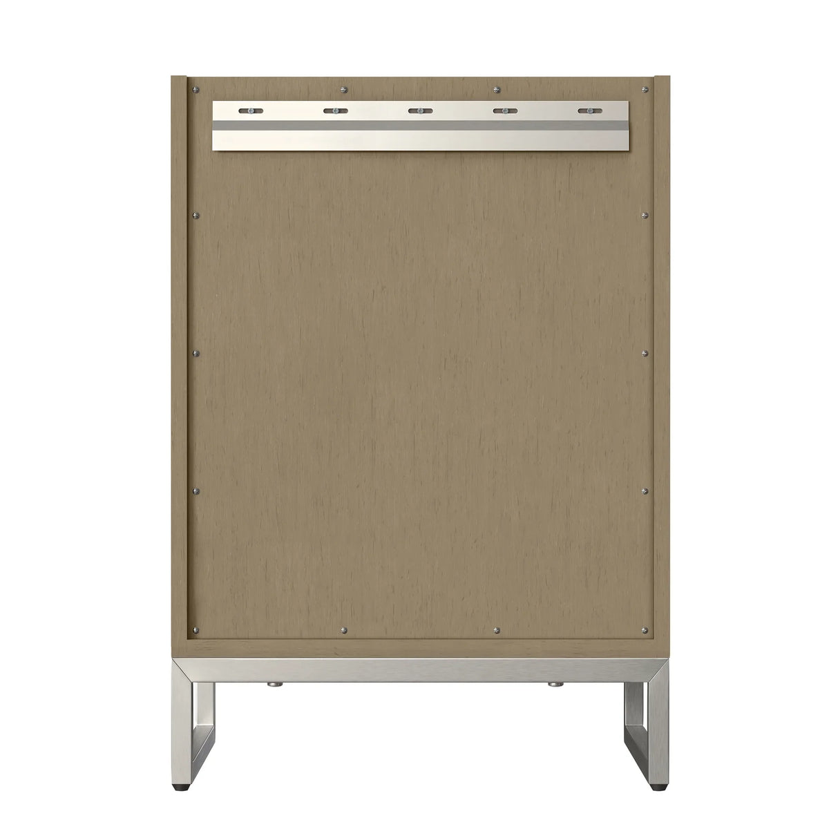 24" Chianti Single Cabinet in Walnut Whisper-White Glossy image 10