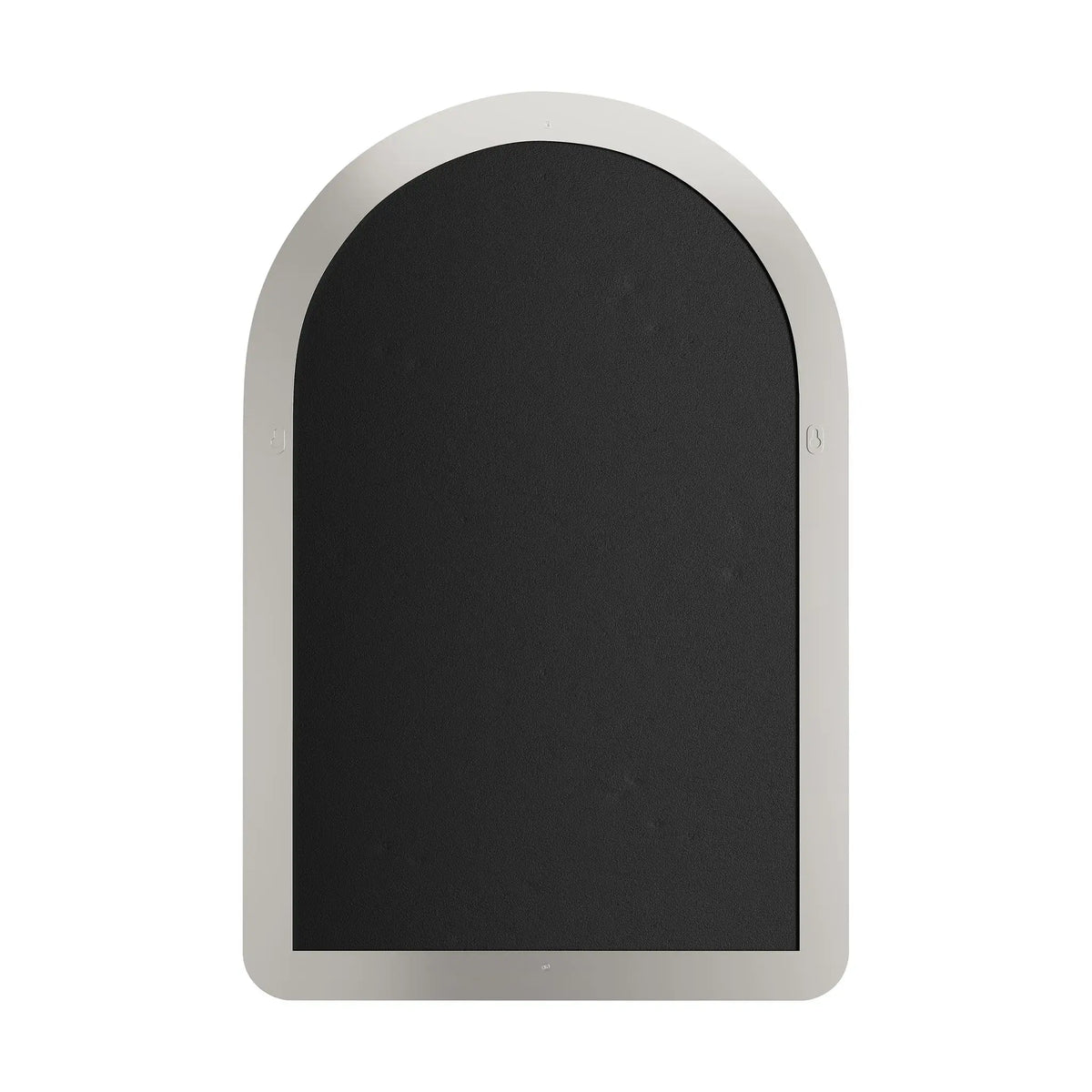 24 Inch Rohe Arched Mirror - Satin Nickel Image 8