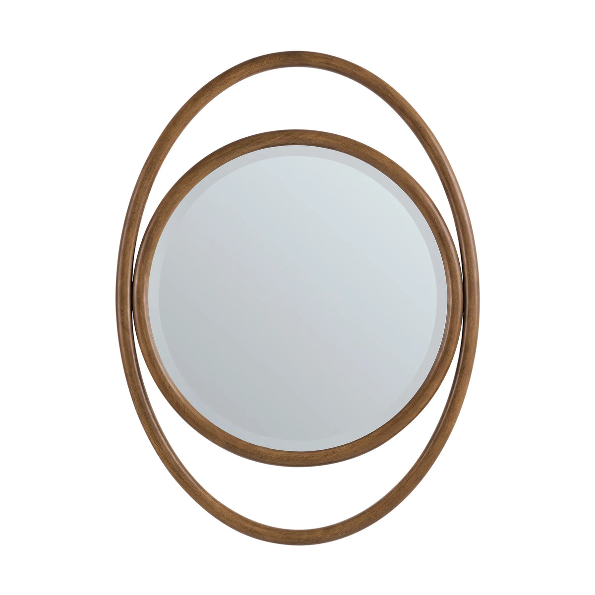 28" Esca Mirror-Mid-Century Walnut image