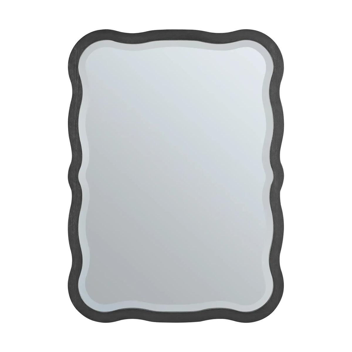 28" Rowyn Wavy Mirror-Carbon Oak image
