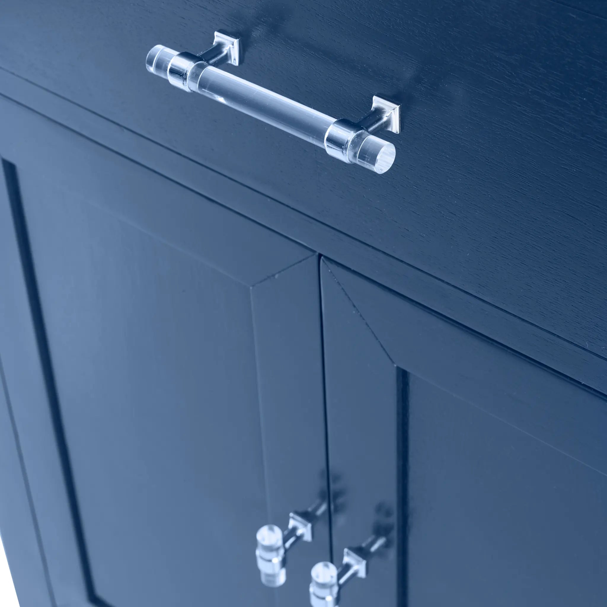 29" Hutton Petite Sink Chest - Cadet Blue by Ambella Home image 2