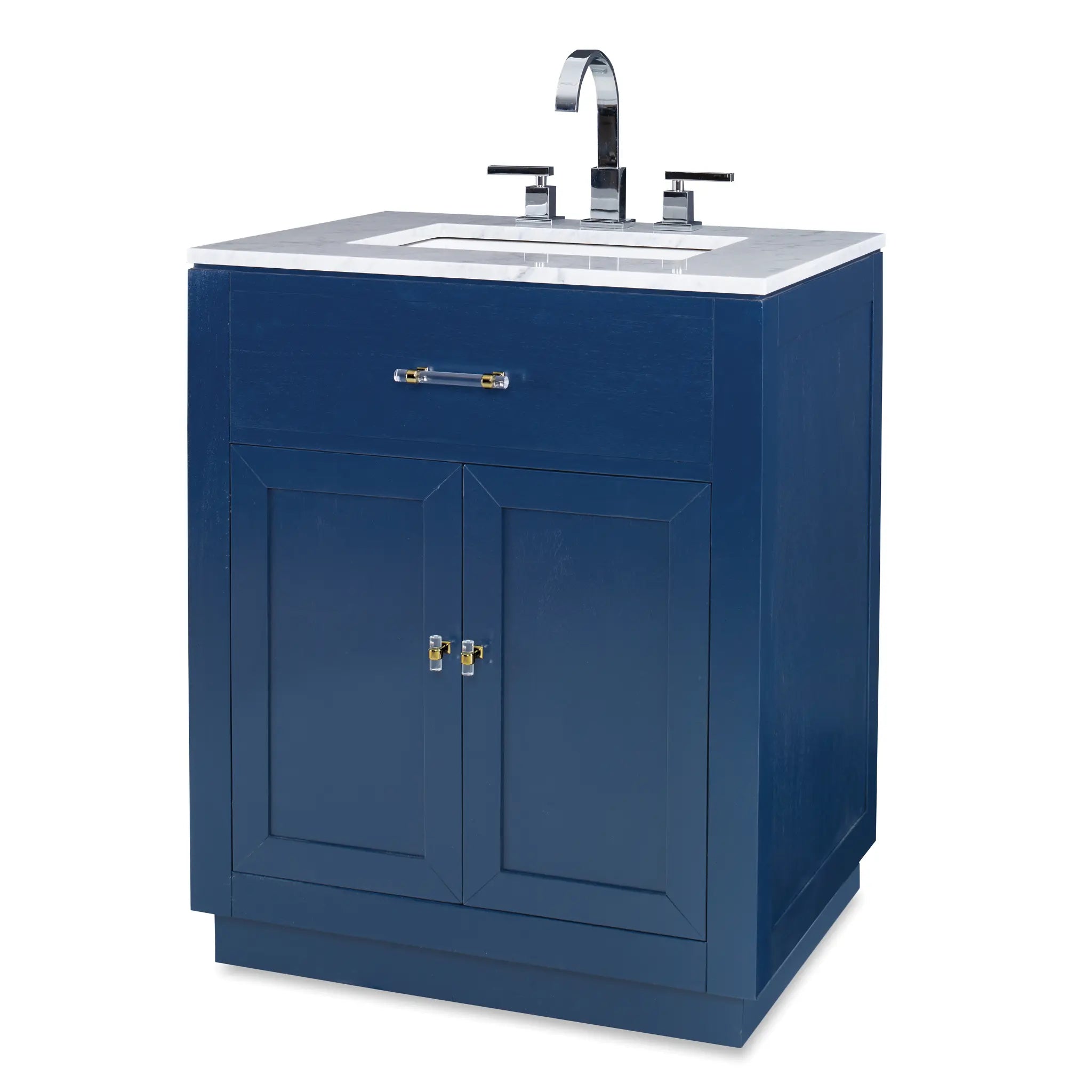 29" Hutton Petite Sink Chest - Cadet Blue by Ambella Home image 5