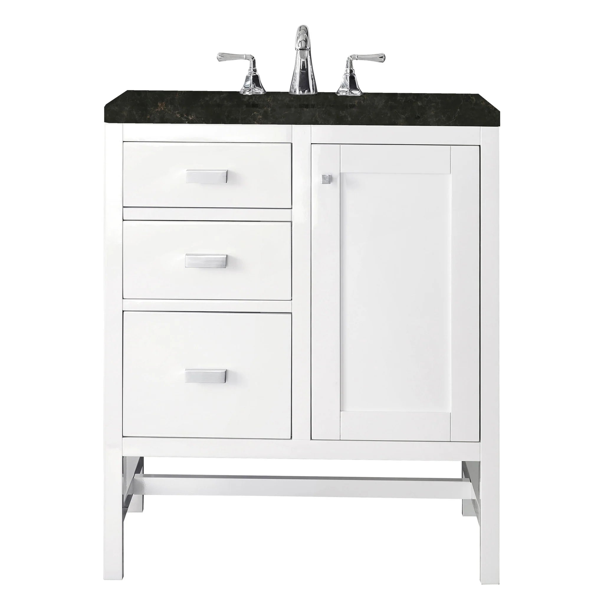30-addison-single-vanity-cabinet-in-glossy-white-by-james-martin-vanities-e444-v30-gw-phantome-eclos-zero-silica image
