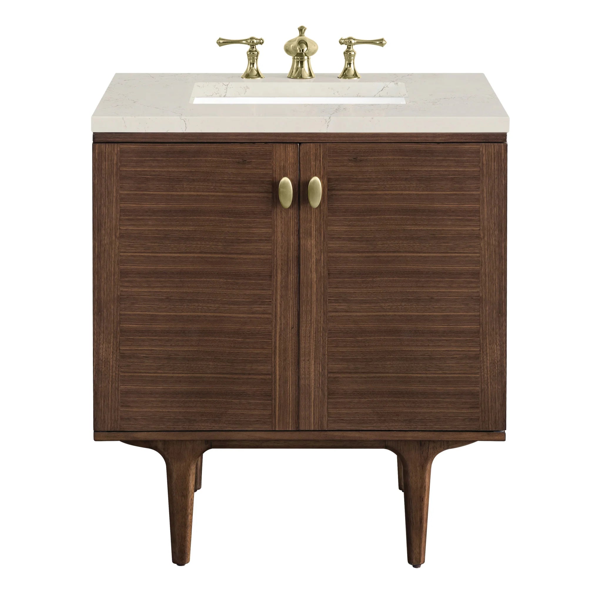 30-amberly-single-vanity-in-mid-century-walnut-by-james-martin-vanities-siberian-silestone image 1