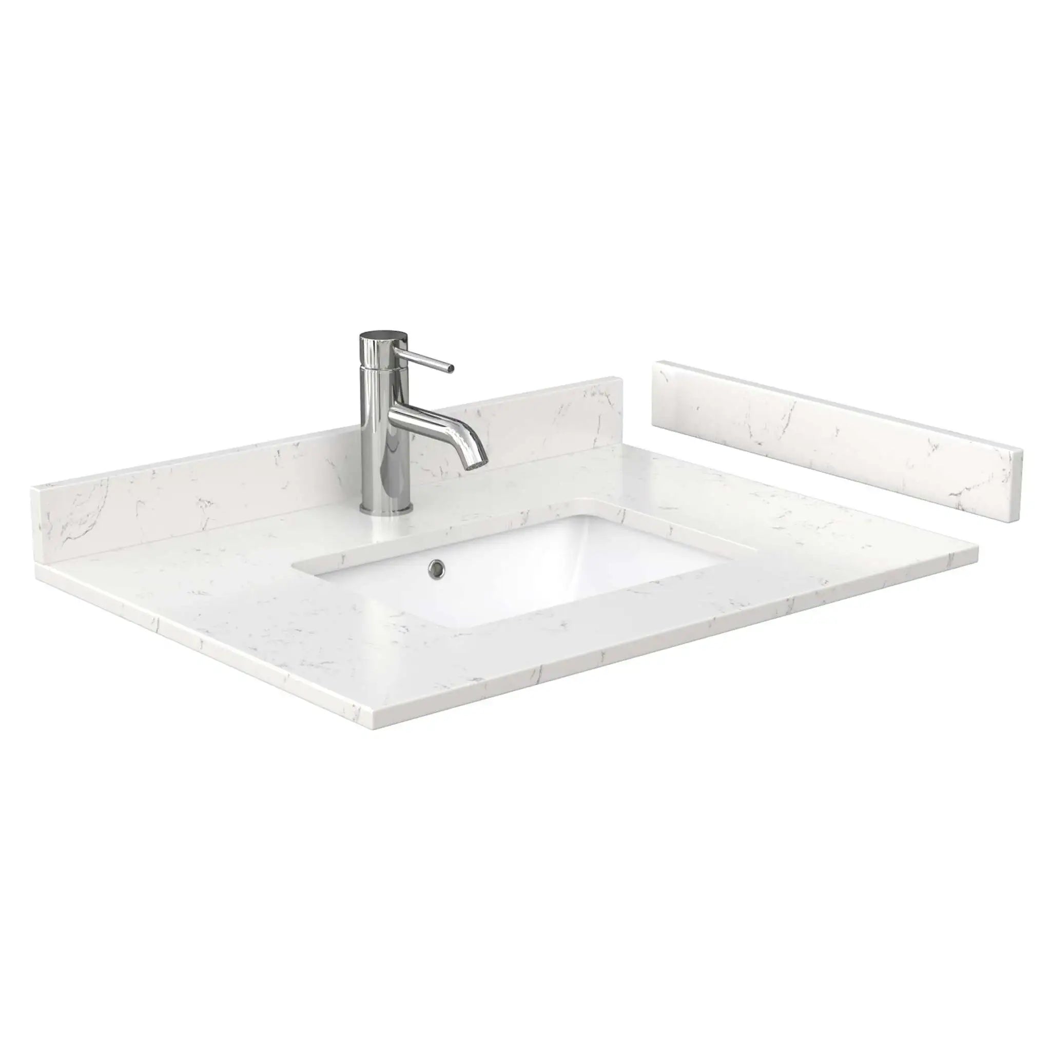 30" Beckett Single Bathroom Vanity in Green with Brushed Gold Trim by Wyndham