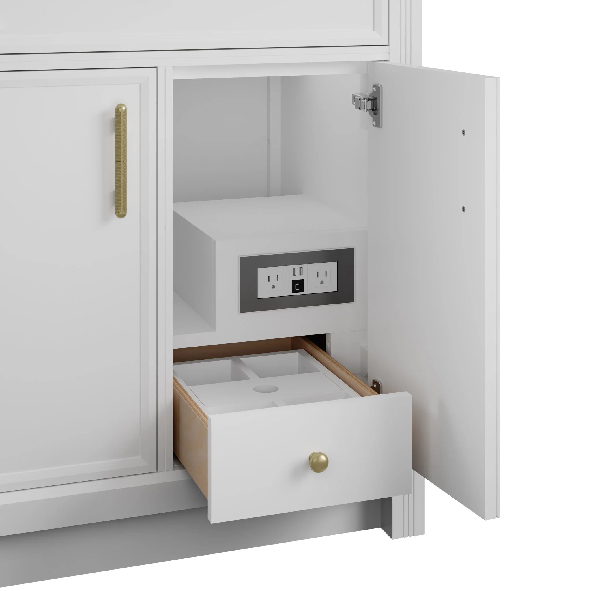 30" Bellshire Single Vanity in Bright White by James Martin Vanities-Tajnar Eclos 12