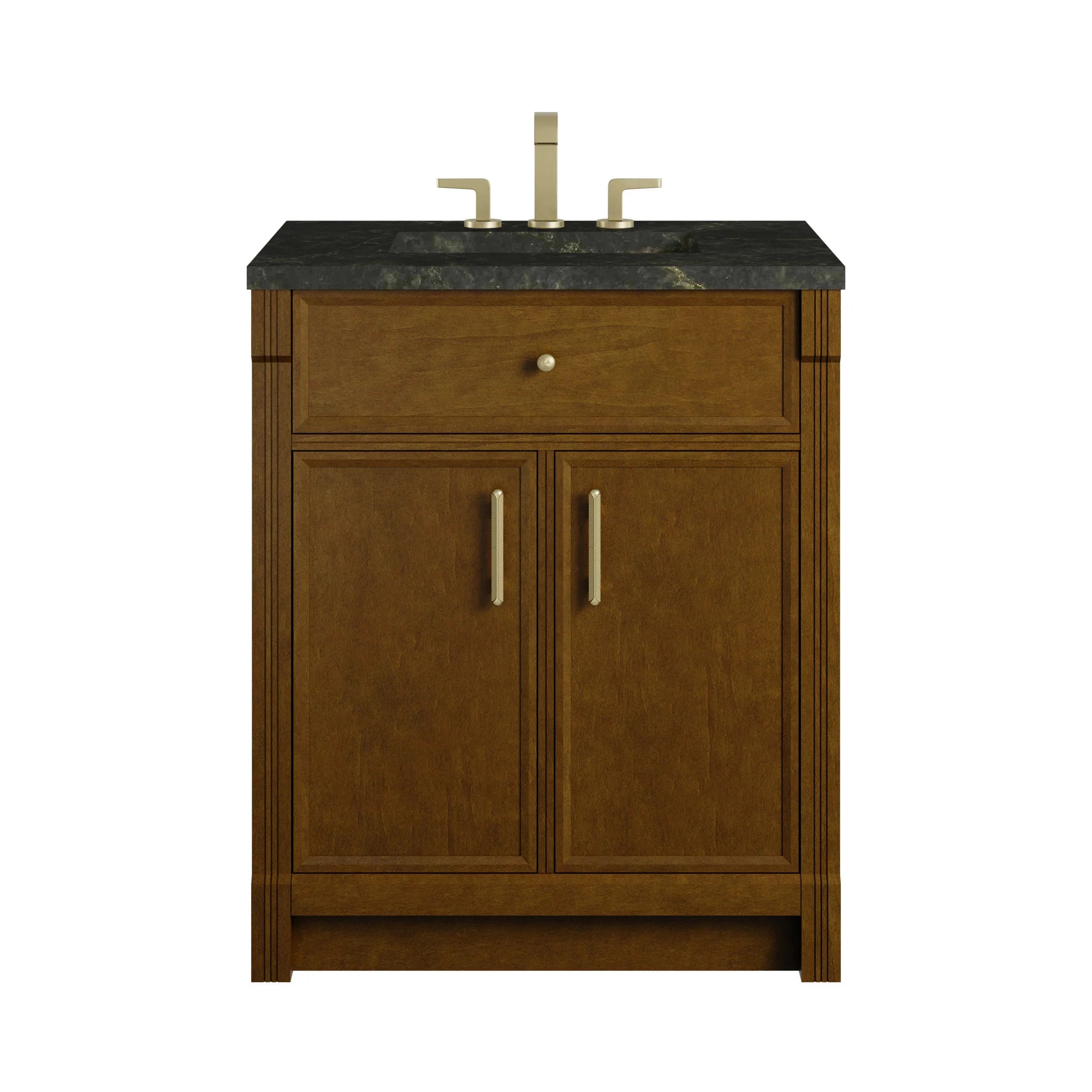 30" Bellshire Single Vanity in Honey Oak by James Martin Vanities-Phantome Eclos 