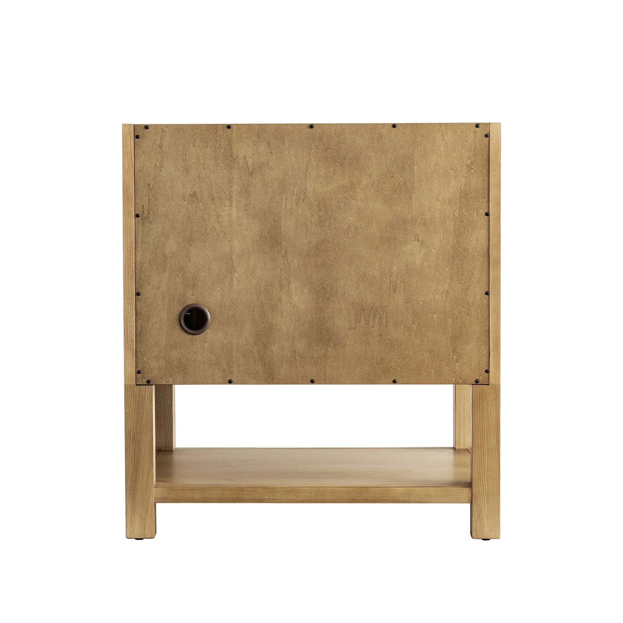 30" Breckenridge Single Vanity in Light Natural Oak-Cabinet Only-Not Available image 3