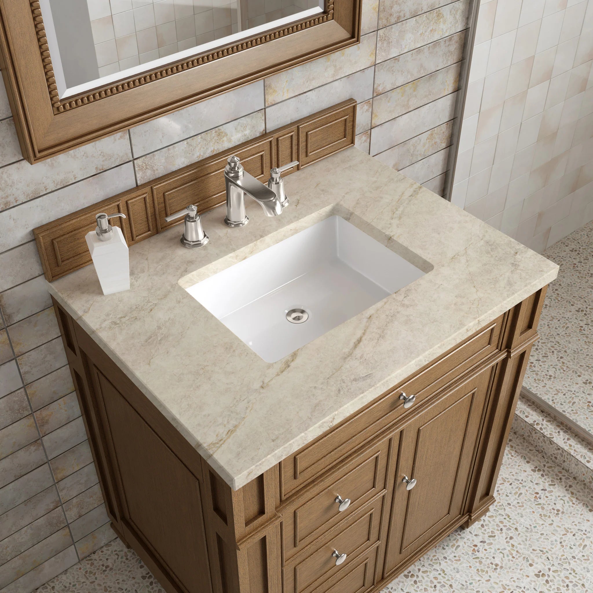 30-bristol-single-vanity-in-saddle-brown-by-james-martin-vanities-tajnar-eclos-zero-silica image 5