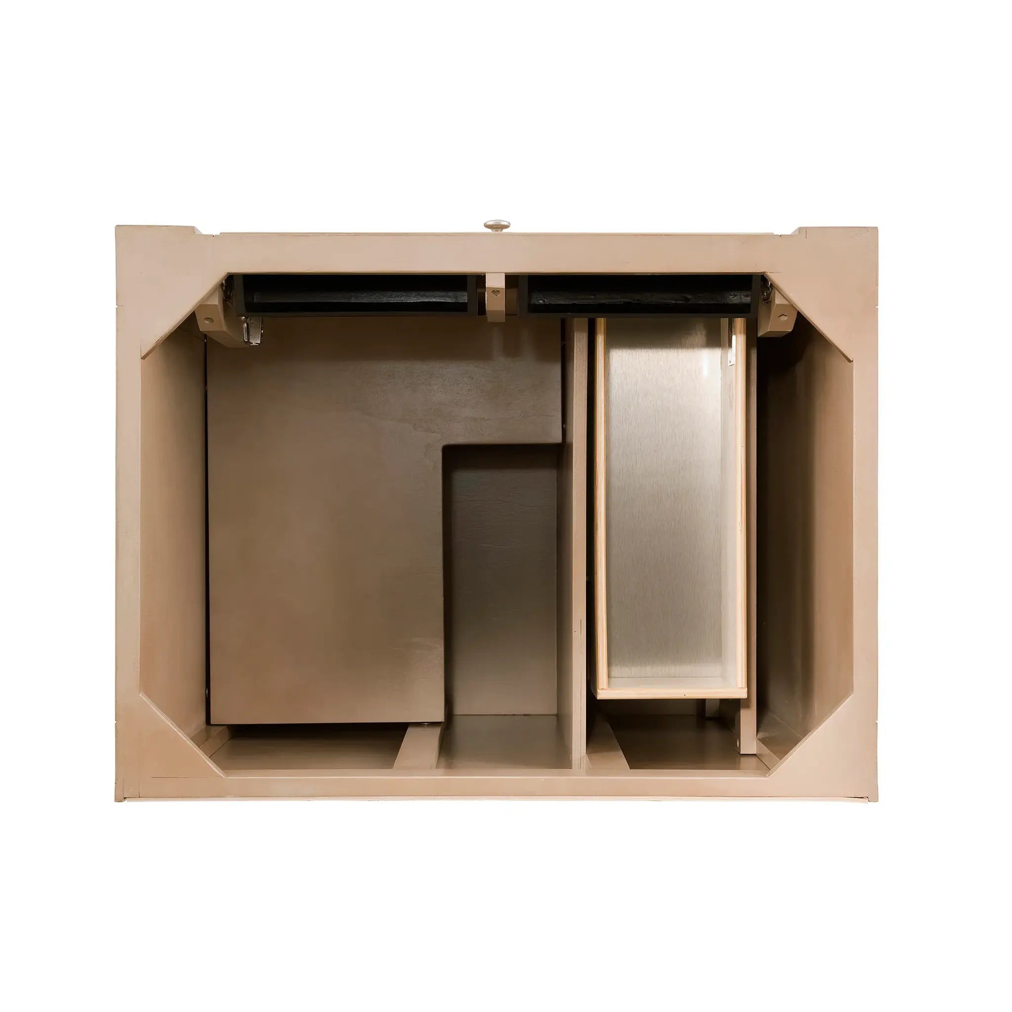 30" Bristol Single Vanity in Whitewashed Walnut-Cabinet Only-Not Available image 1