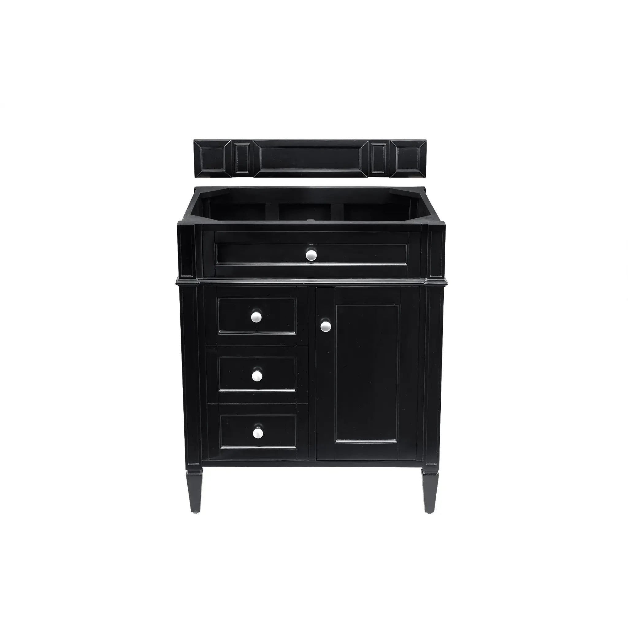 30" Brittany Single Vanity in Black Onyx-Cabinet Only-Not Available image