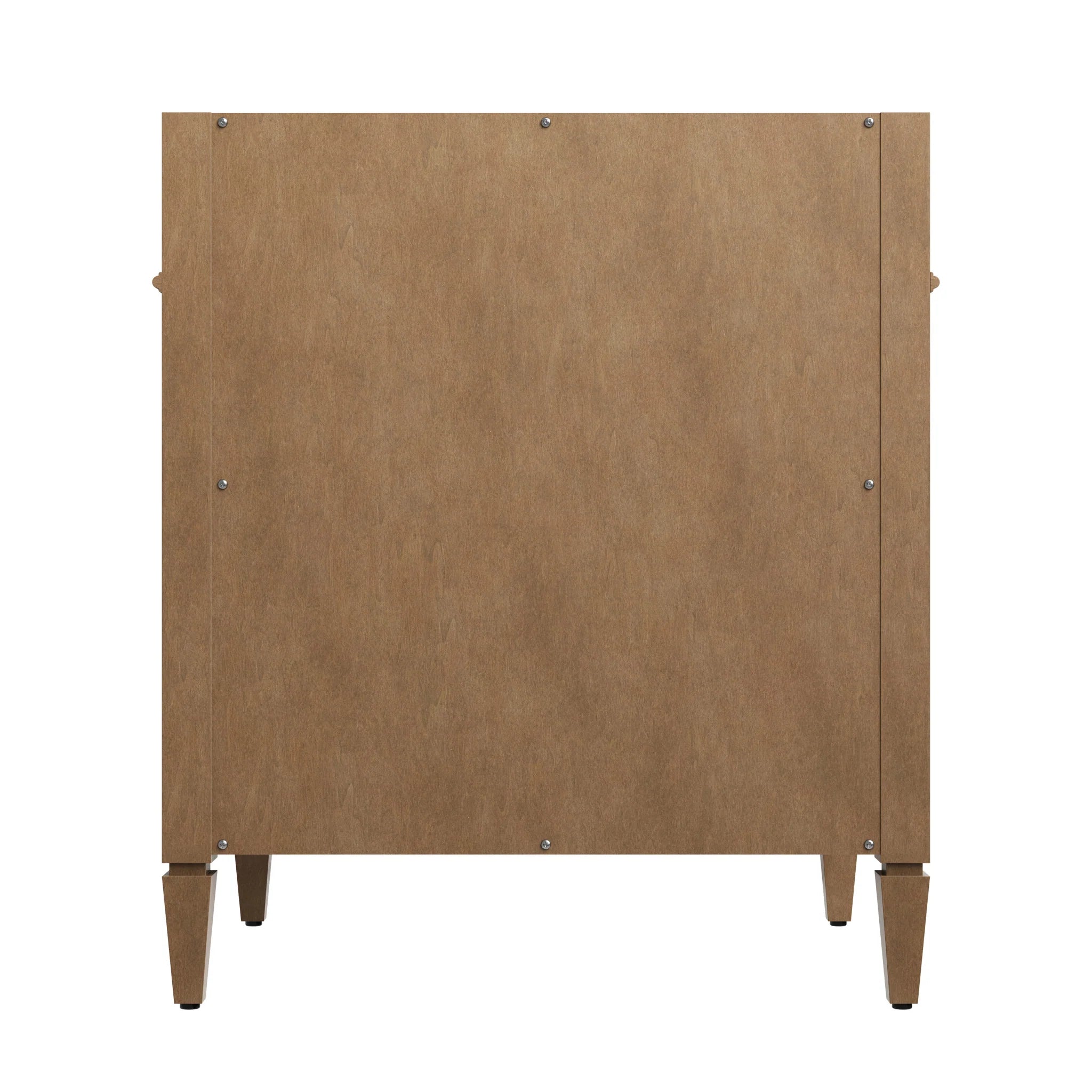 30" Brittany Single Vanity in Pecan by James Martin Vanities-Victorian Silver Silestone 9