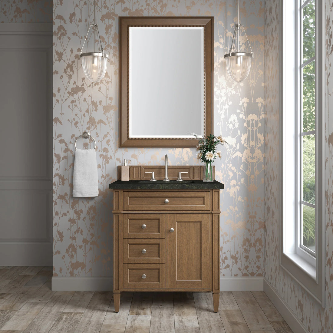30-brittany-single-vanity-in-saddle-brown-by-james-martin-vanities-phantome-eclos-zero-silica image 1