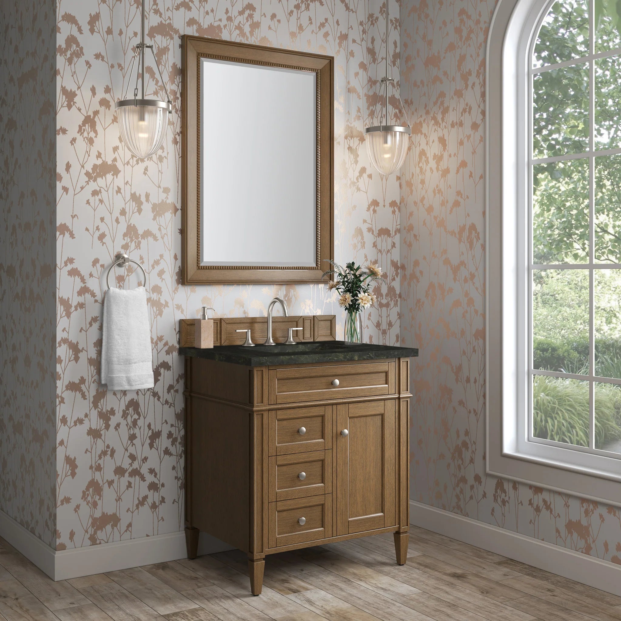 30-brittany-single-vanity-in-saddle-brown-by-james-martin-vanities-phantome-eclos-zero-silica image 2