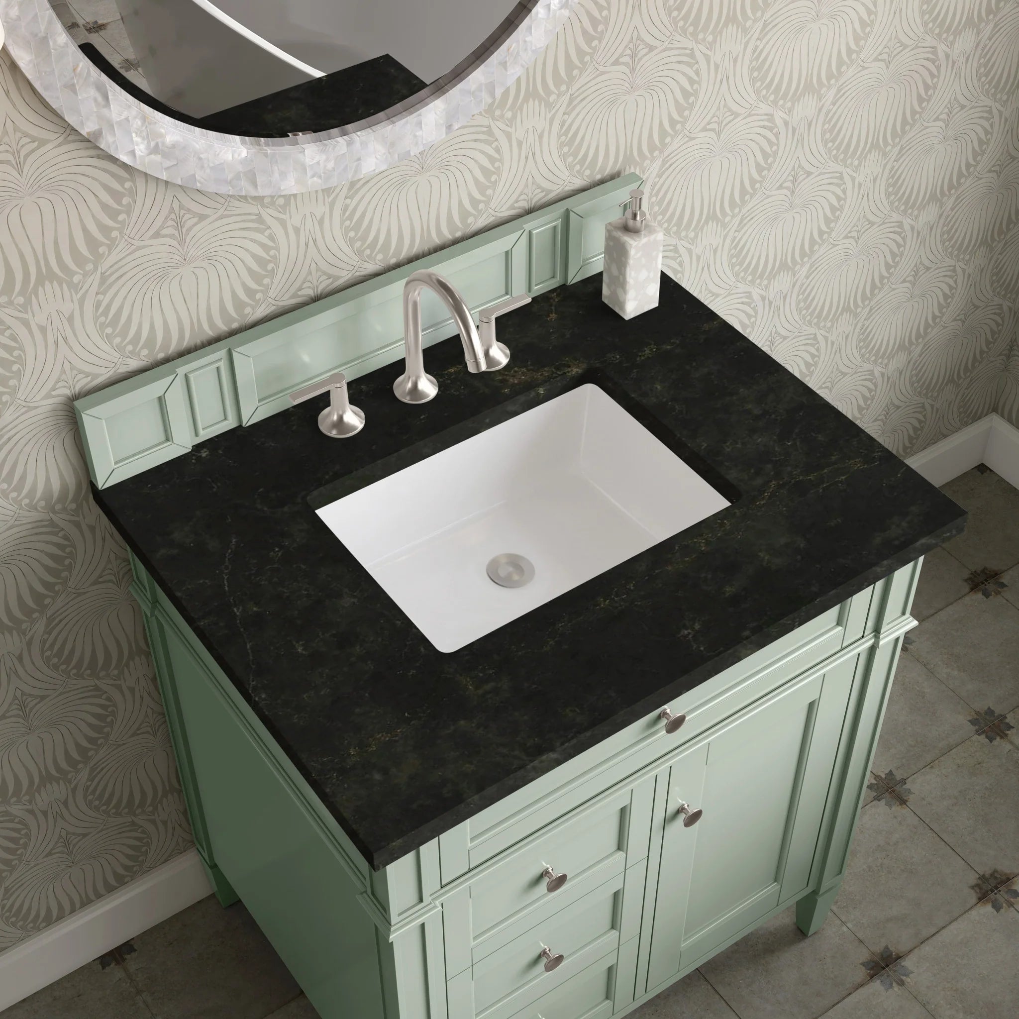 30-brittany-single-vanity-in-sage-green-by-james-martin-vanities-phantome-eclos-zero-silica image 4