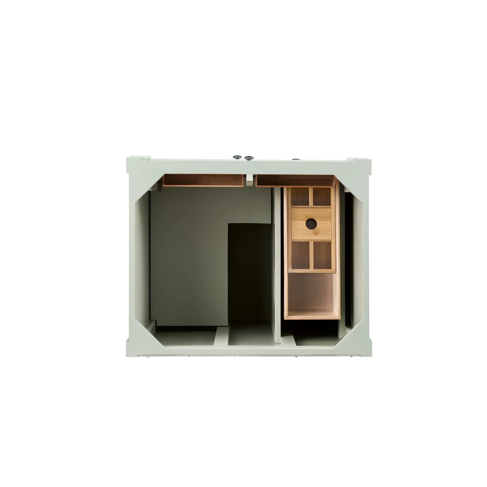 30" Brittany Single Vanity in Sage Green-Cabinet Only-Not Available image 1