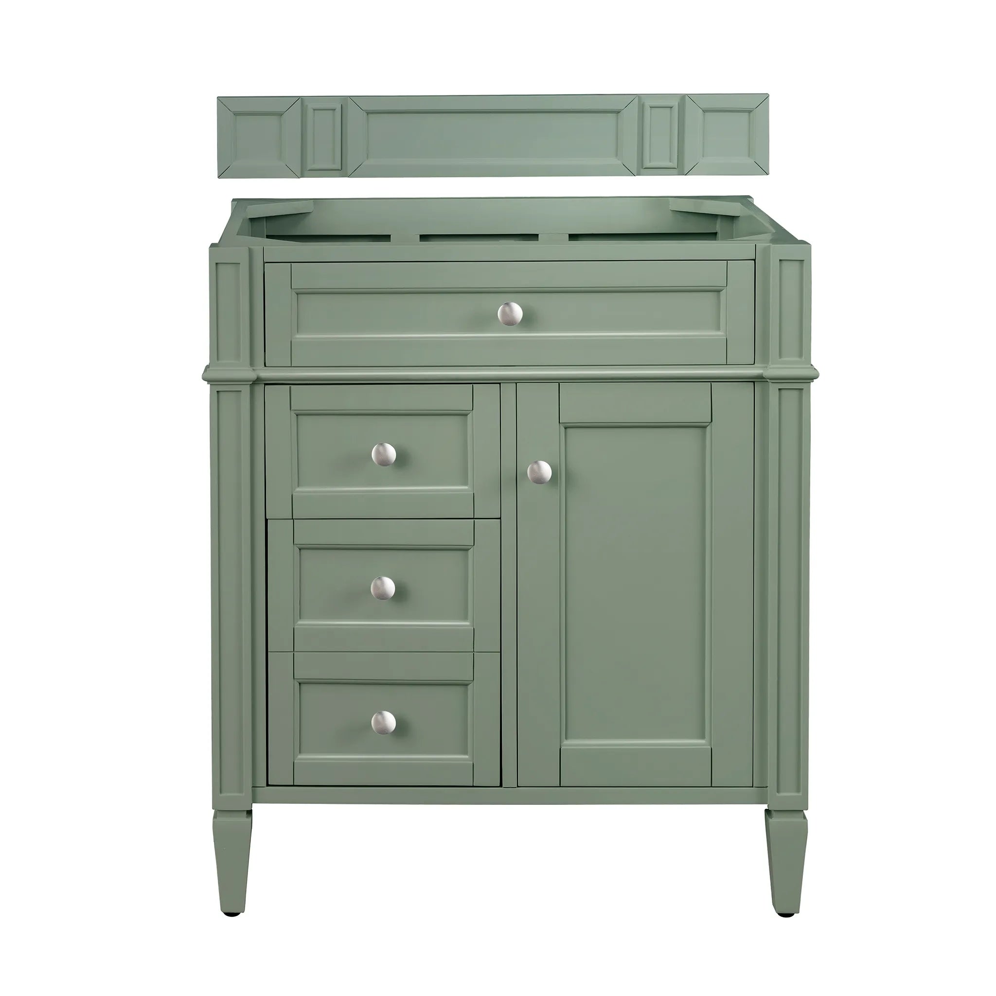 30" Brittany Single Vanity in Smokey Celadon-Cabinet Only-Not Available image