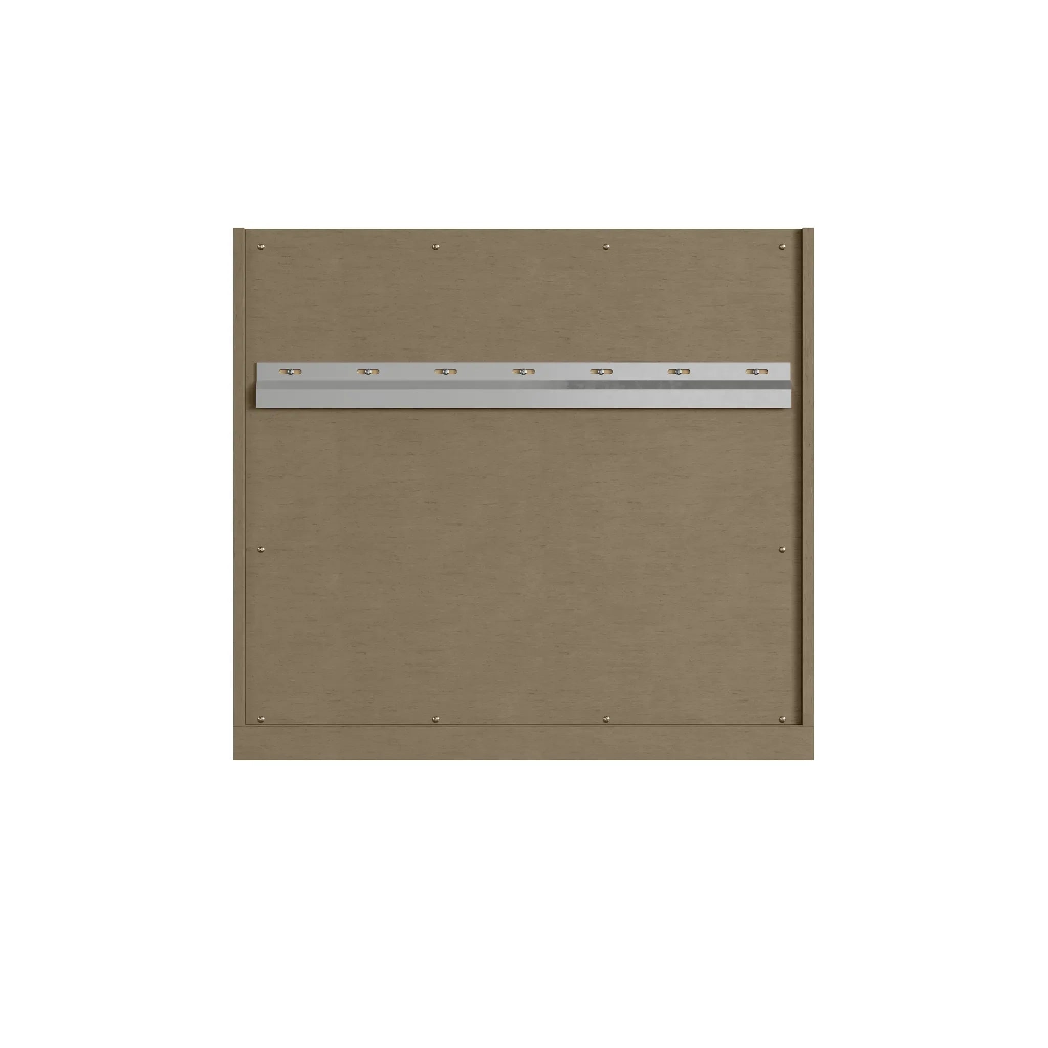 30" Chicago Single Vanity in Walnut Whisper-White Zeus Silestone & Backsplash-Single Hole image 8