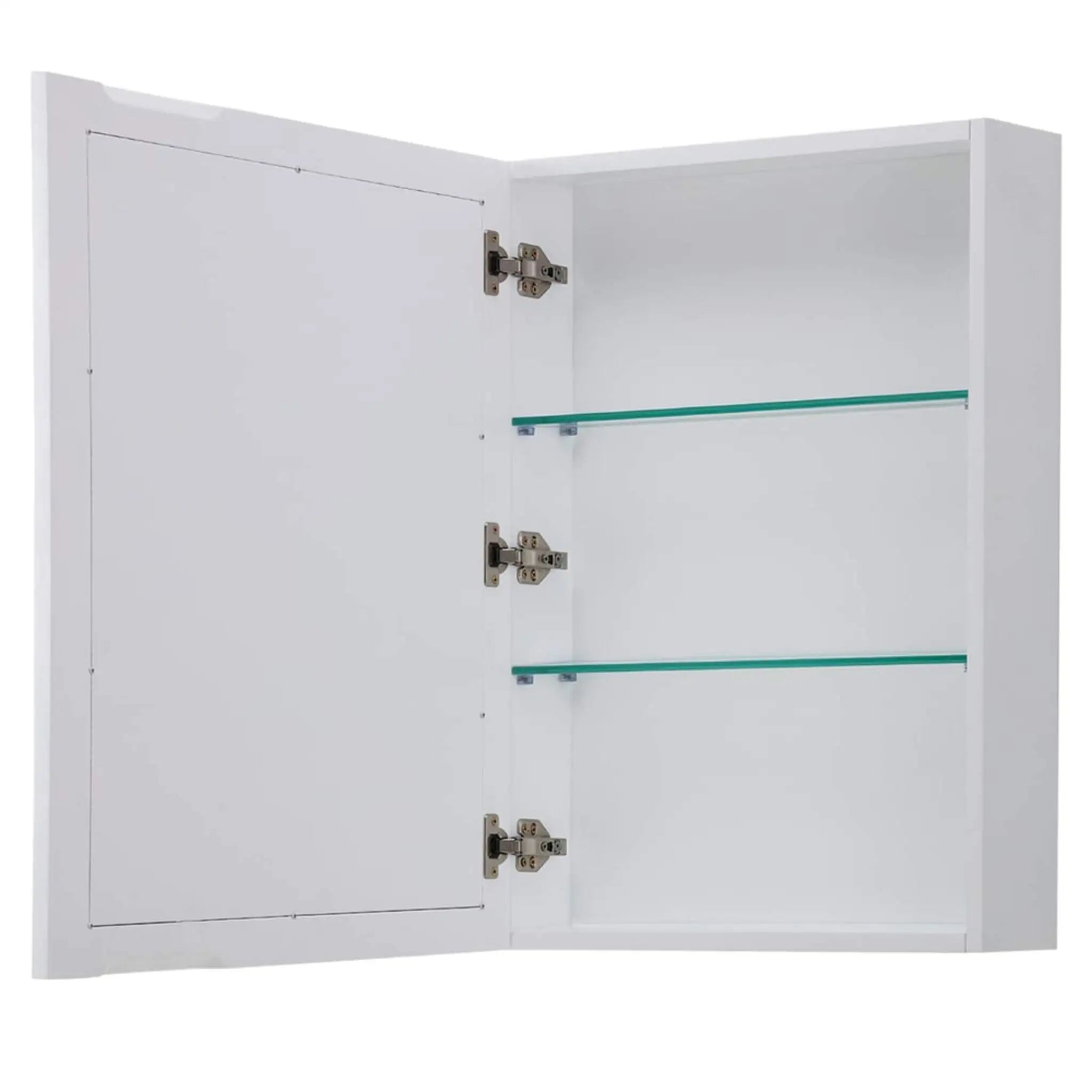 30" Daria Single Bathroom Vanity in White with Polished Chrome Trim & Medicine Cabinet by Wyndham