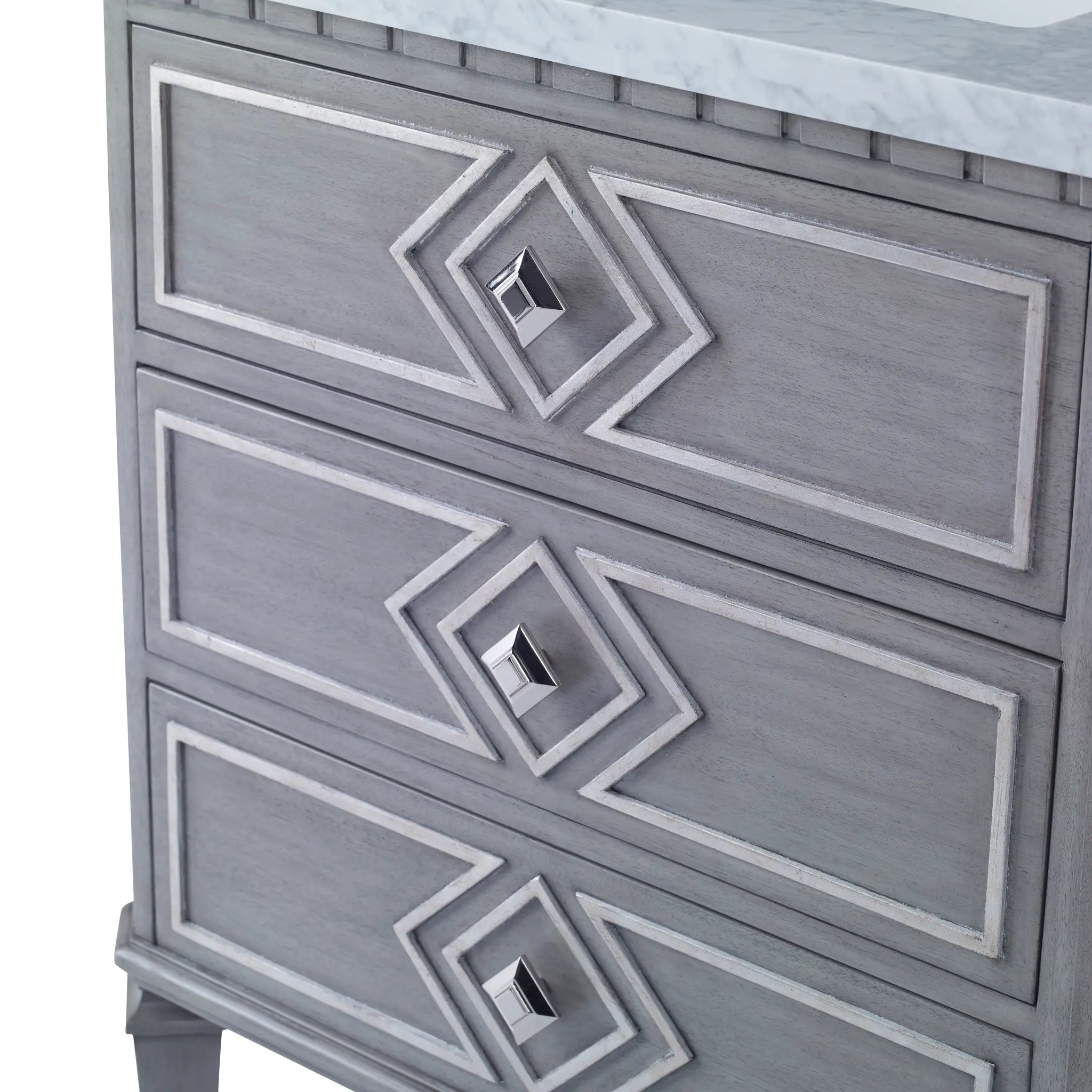 30" Diamond Sink Chest by Ambella Home image 3