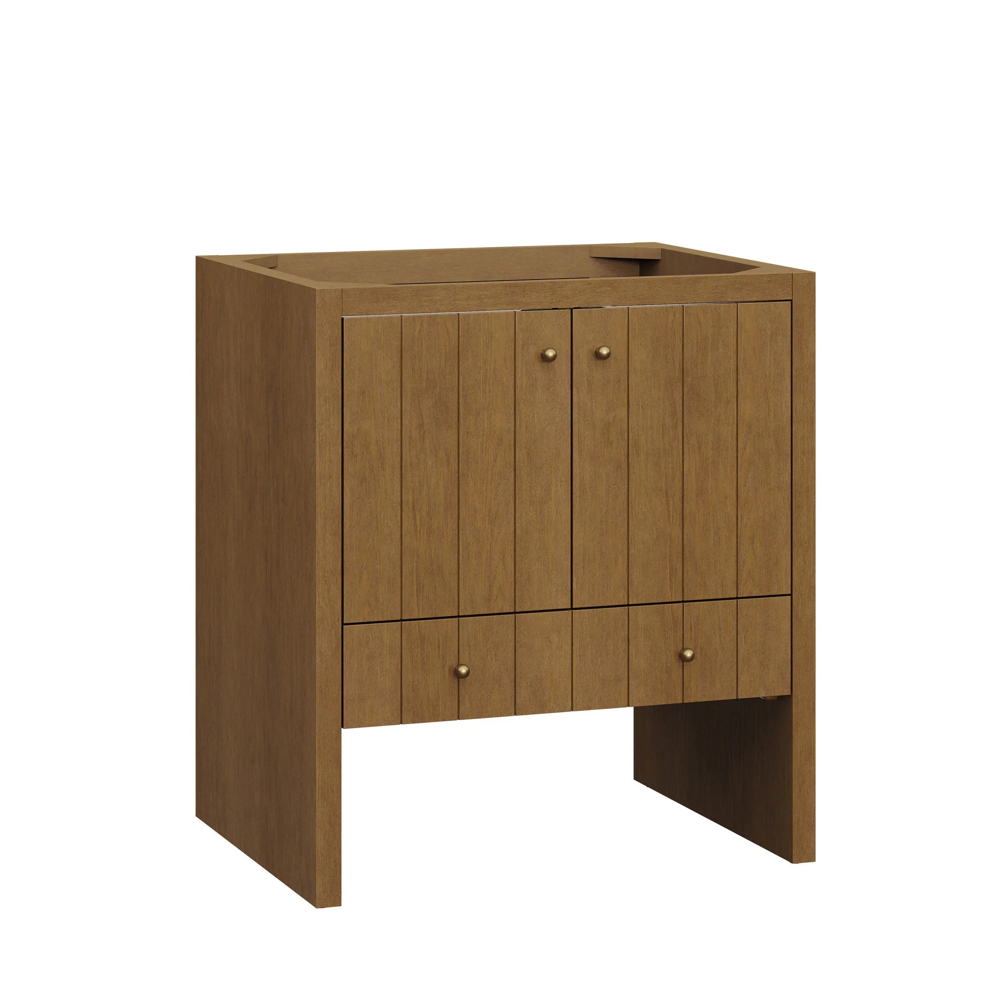 30" Hudson Single Vanity in Honey Oak by James Martin Vanities-Phantome Eclos 8