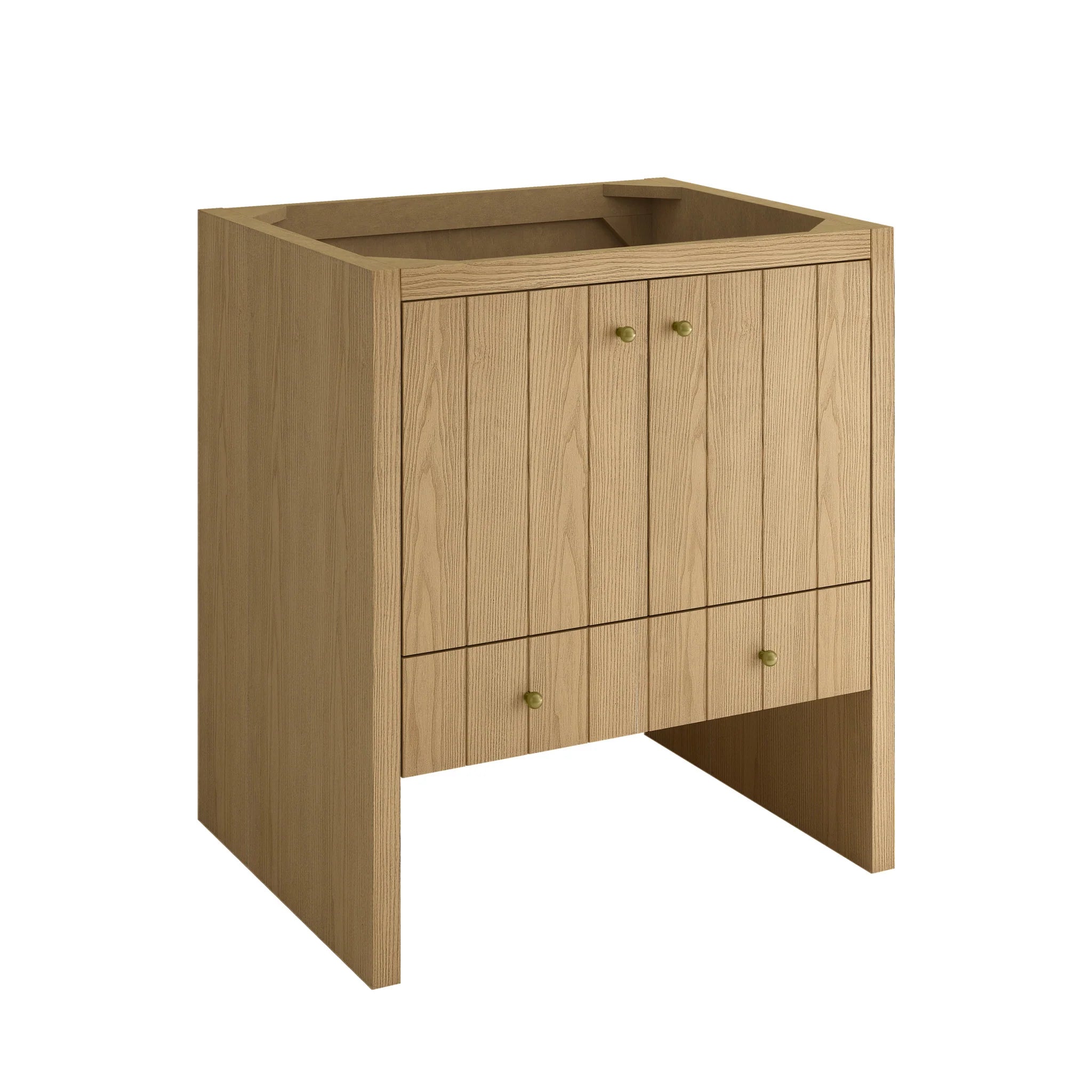 30" Hudson Single Vanity in Light Natural Oak by James Martin Vanities-Tajnar Eclos 8
