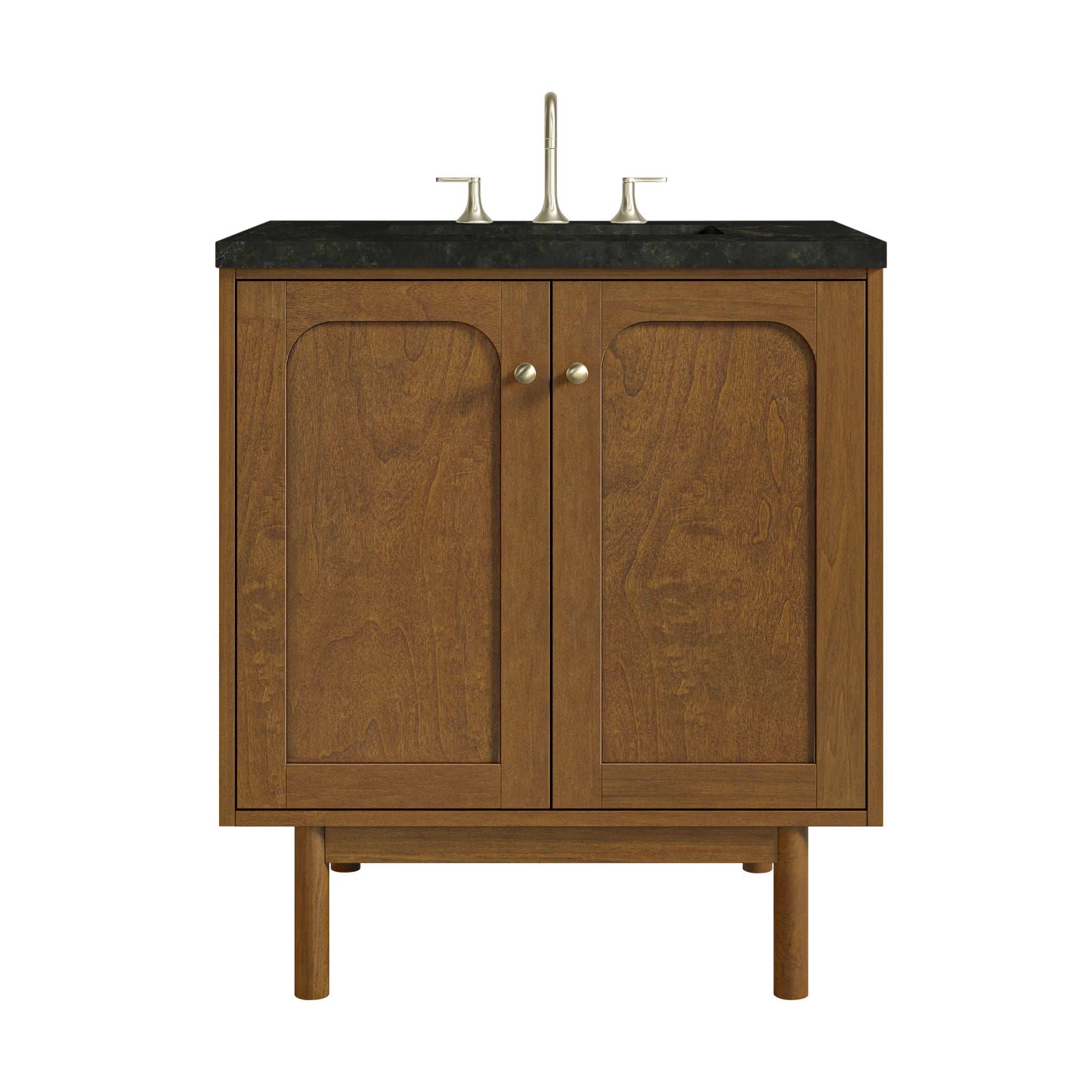 30" Laurent Single Vanity in Honey Oak by James Martin Vanities-Phantome Eclos 