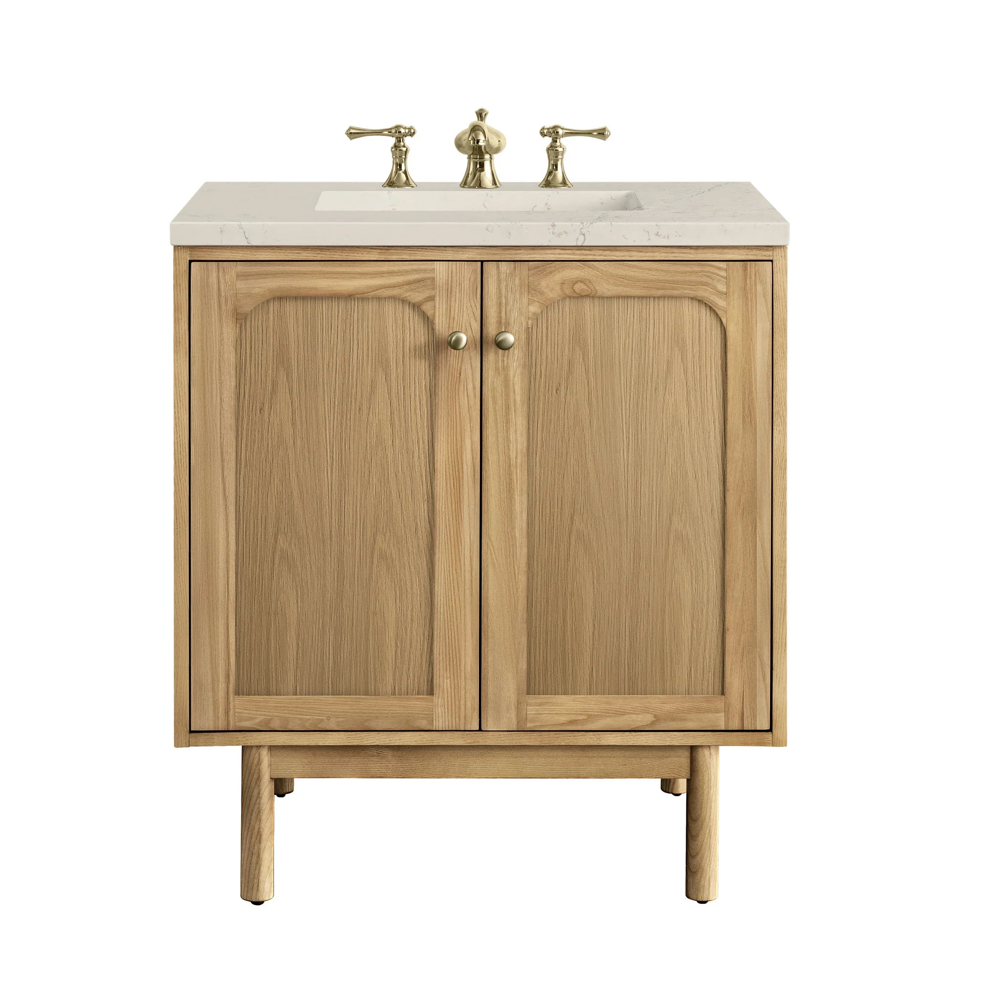 30-laurent-single-vanity-in-light-natural-oak-by-james-martin-vanities-siberian-silestone image 3