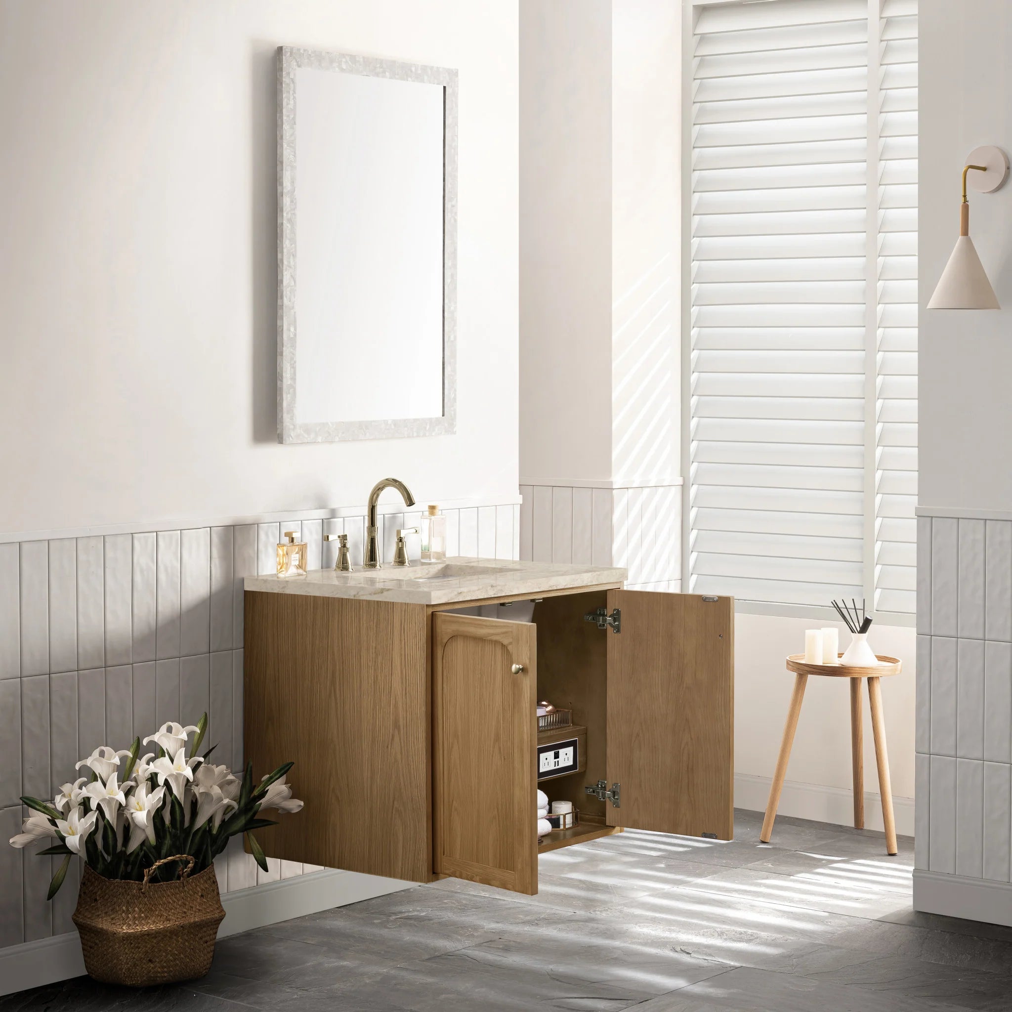 30-laurent-single-vanity-in-light-natural-oak-by-james-martin-vanities-tajnar-eclos-zero-silica image 19