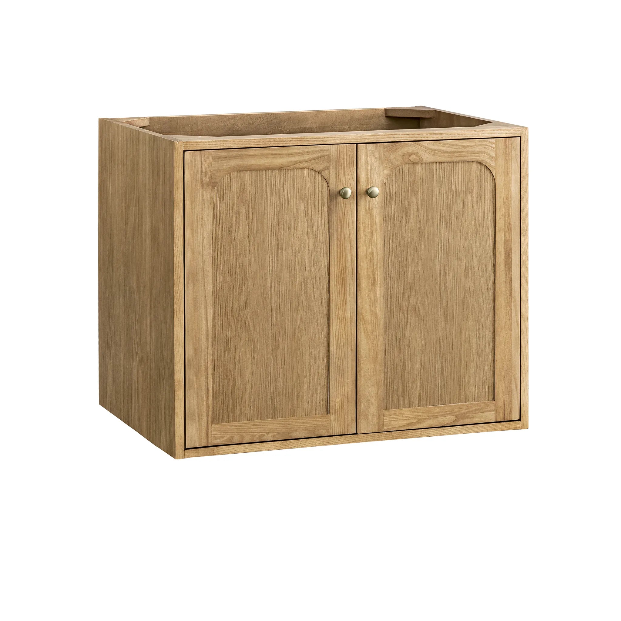 30" Laurent Single Vanity in Light Natural Oak-Cabinet Only-Not Available image 1