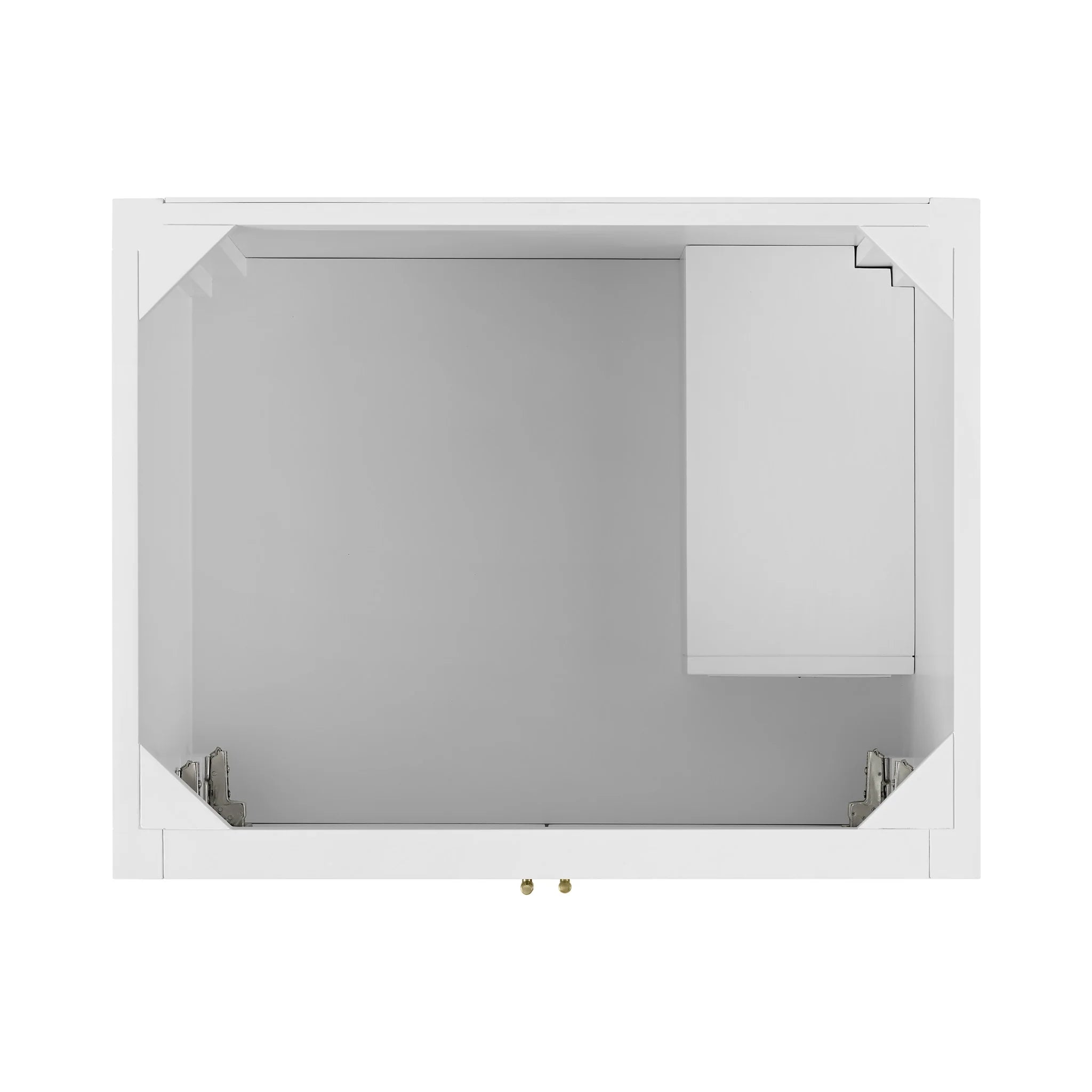 30" Myrrin Single Vanity in Bright White by James Martin Vanities-Cabinet Only 1