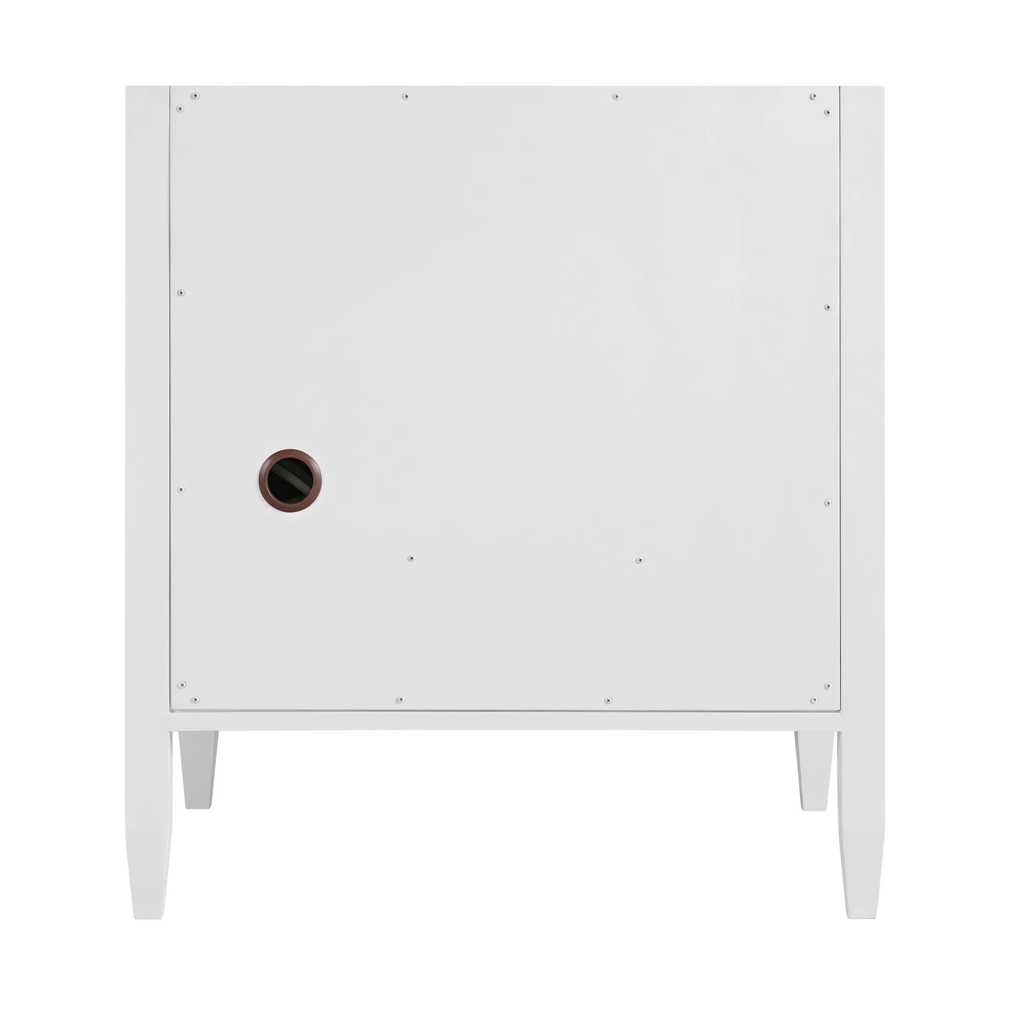 30" Myrrin Single Vanity in Bright White by James Martin Vanities-Charcoal Soapstone Silestone 8
