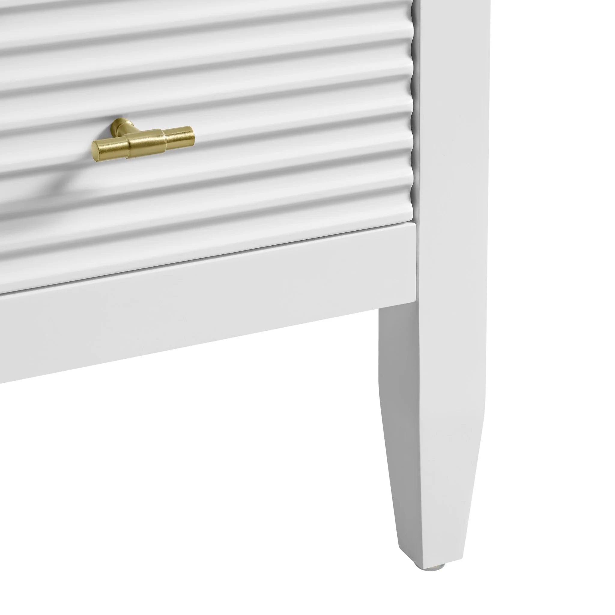 30" Myrrin Single Vanity in Bright White by James Martin Vanities-Eternal Jasmine Pearl Silestone 11