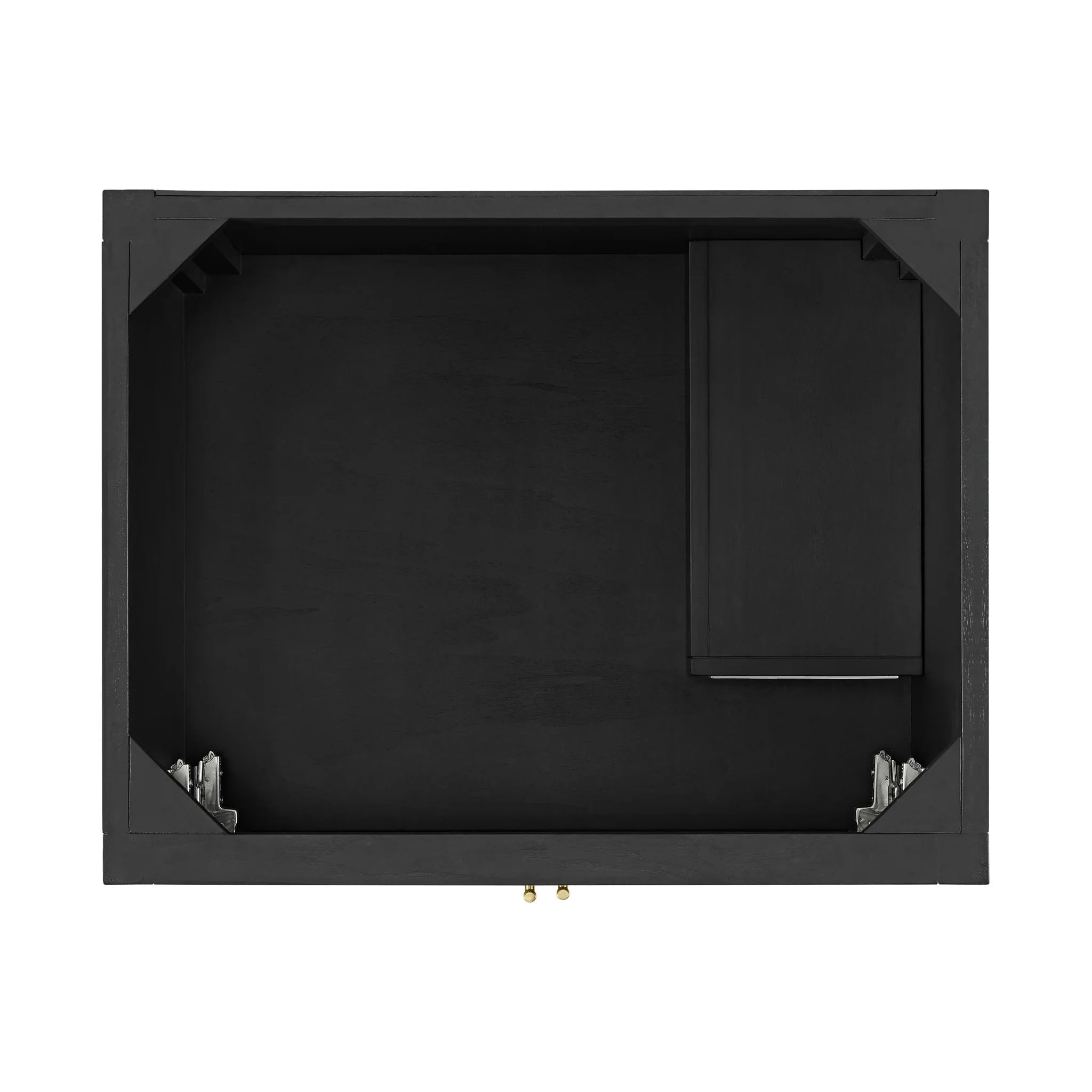 30" Myrrin Single Vanity in Carbon Oak by James Martin Vanities-Parisien Bleu Silestone 4