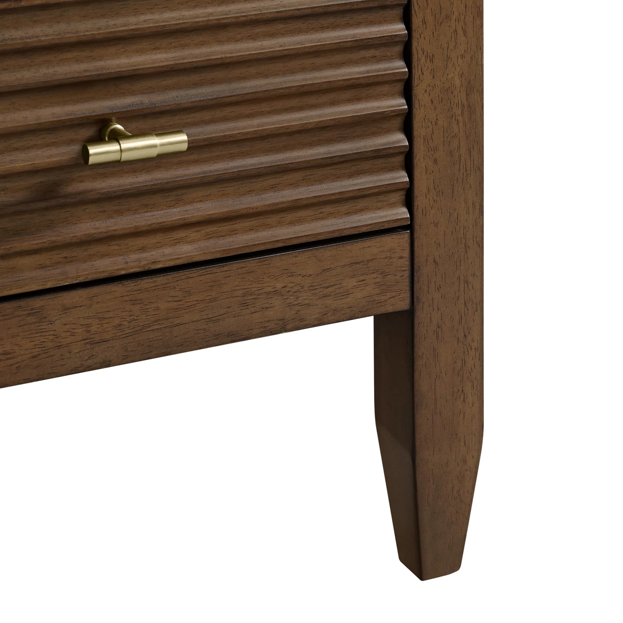 30" Myrrin Single Vanity in Mid-Century Walnut by James Martin Vanities-Ethereal Noctis Silestone 11