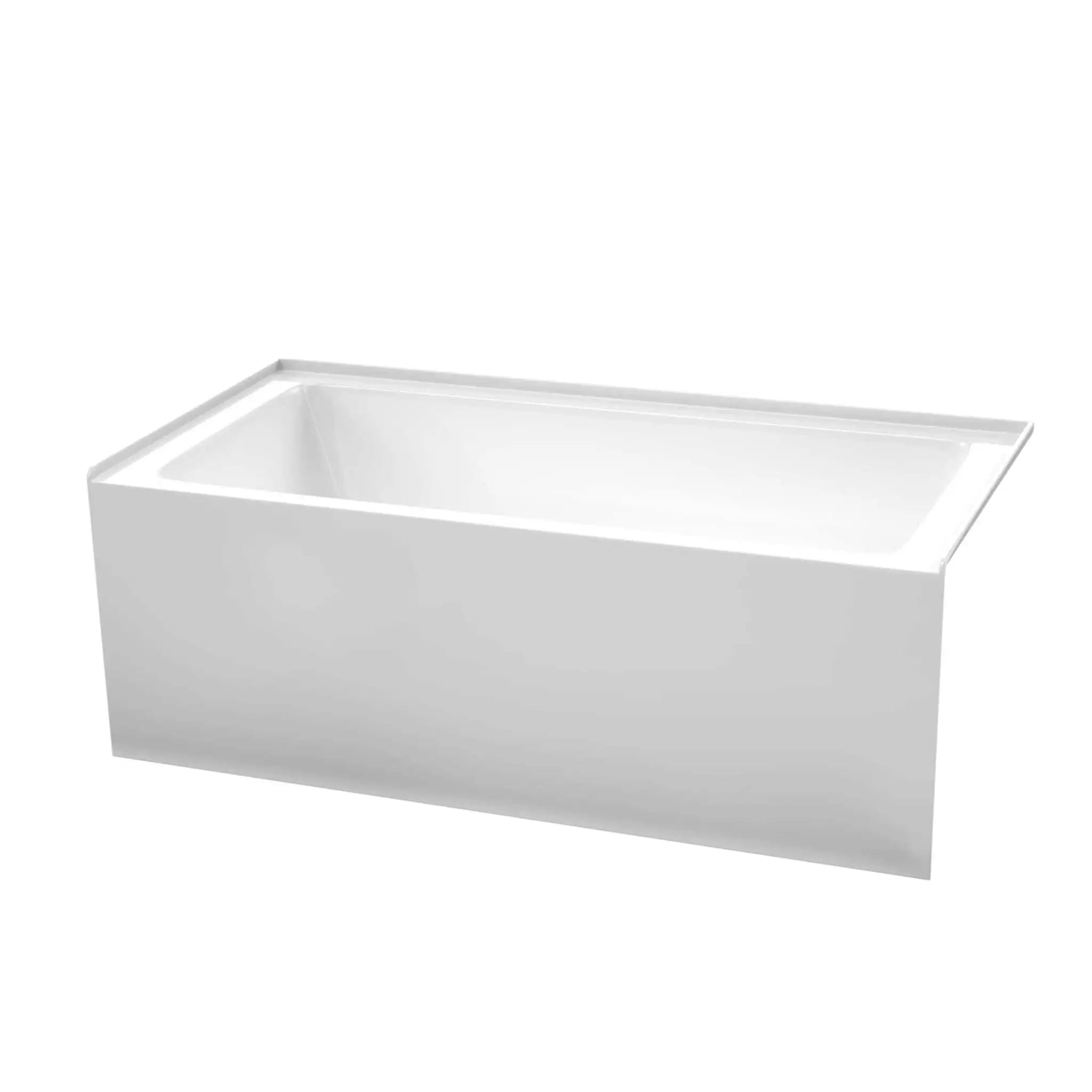 30" White Alcove Bathtub - Grayley by Wyndham (WCBTW16030RMBTRIM) image