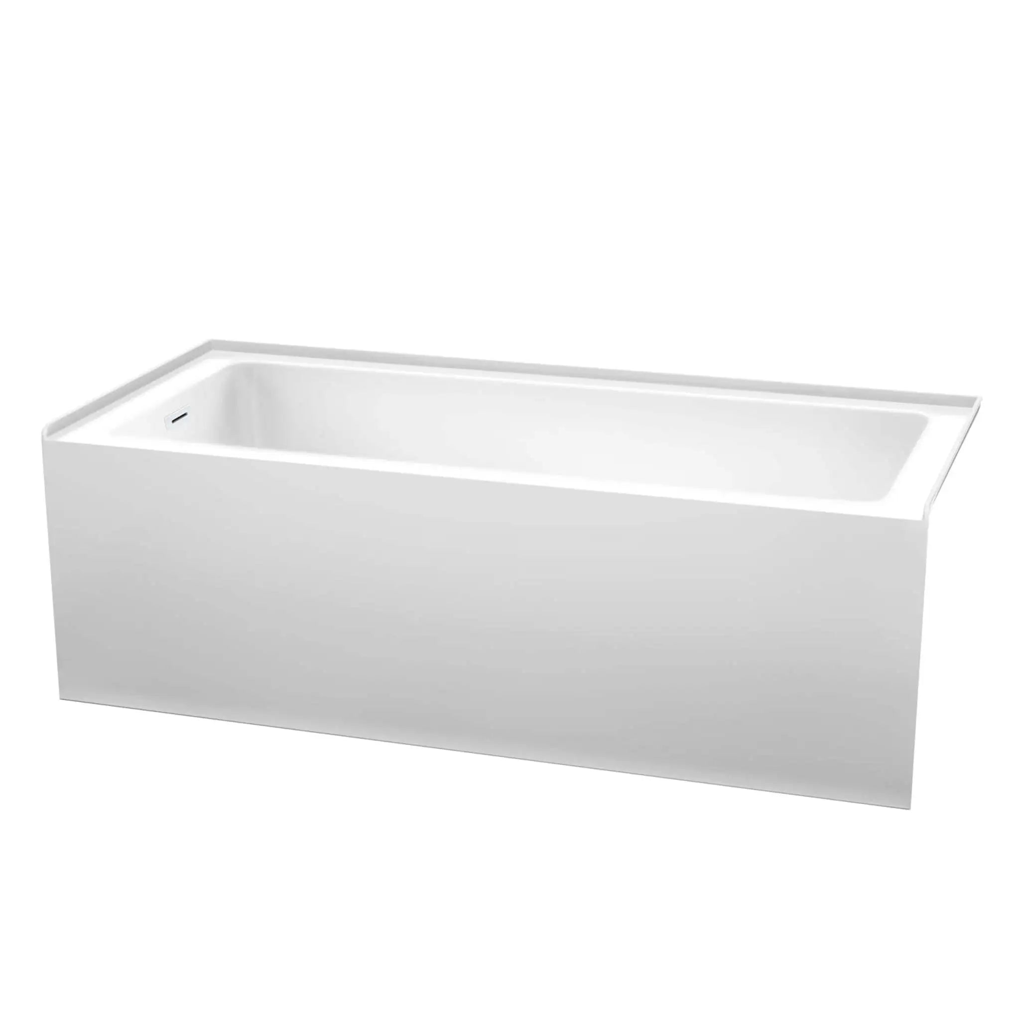 30" White Alcove Bathtub - Grayley by Wyndham (WCBTW16630LSWTRIM) image
