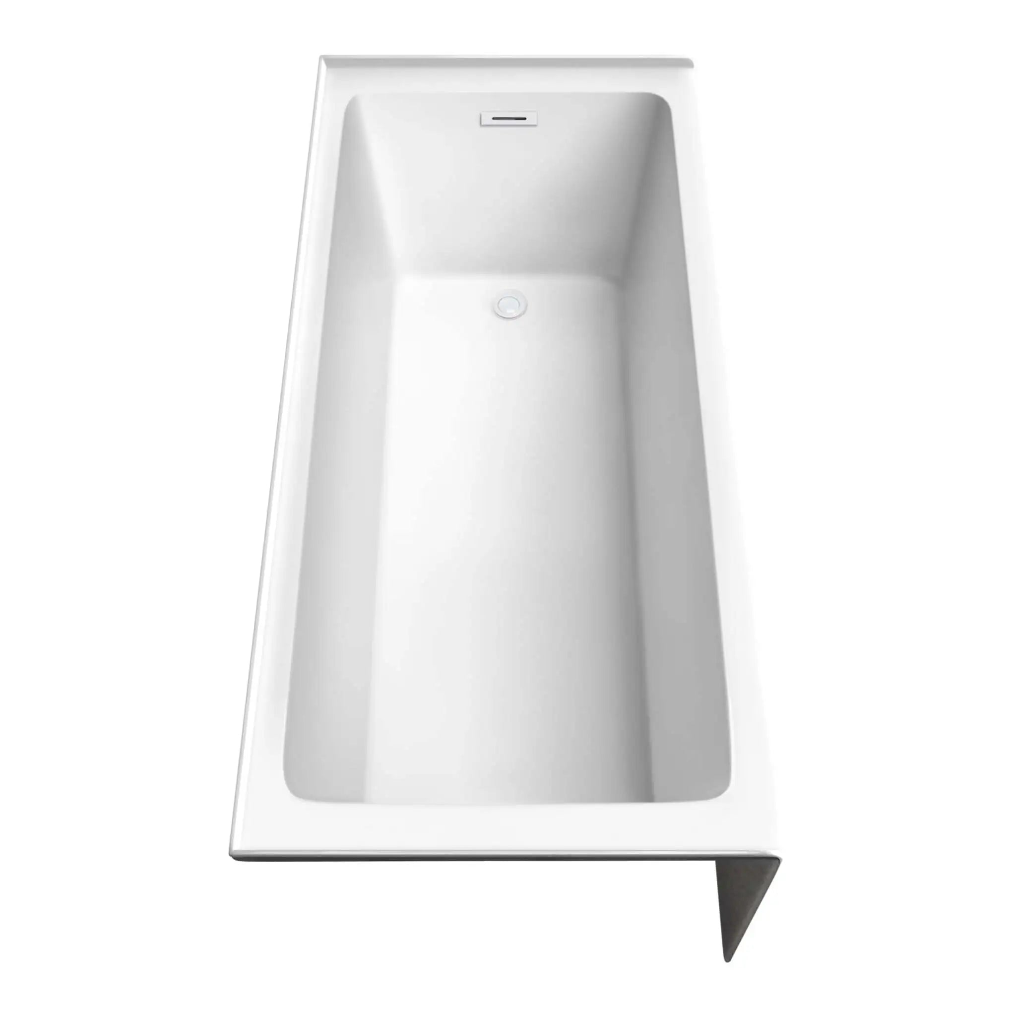 30" White Alcove Bathtub - Grayley by Wyndham (WCBTW16630RSWTRIM) image 3